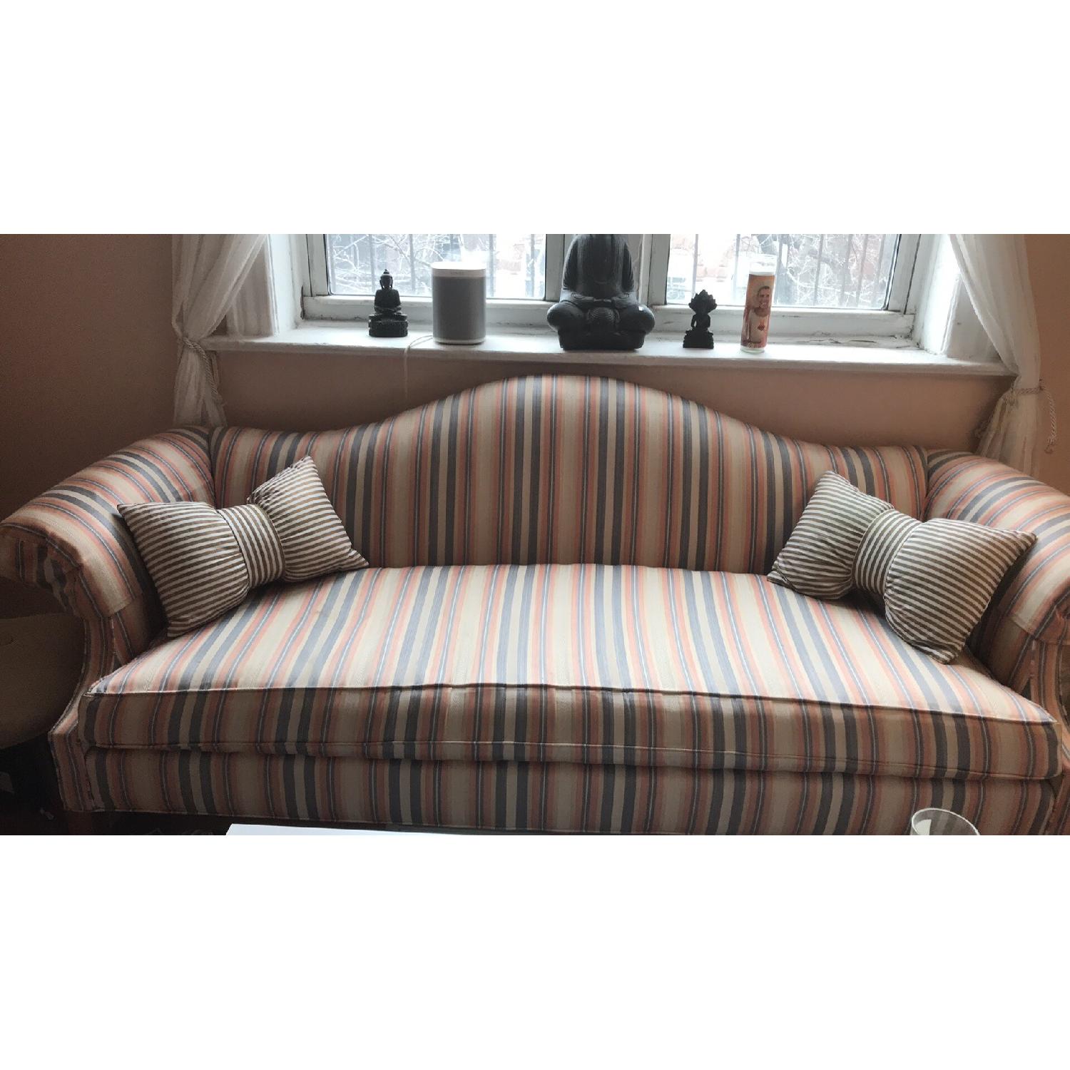 Vintage Striped Sofa - image-3