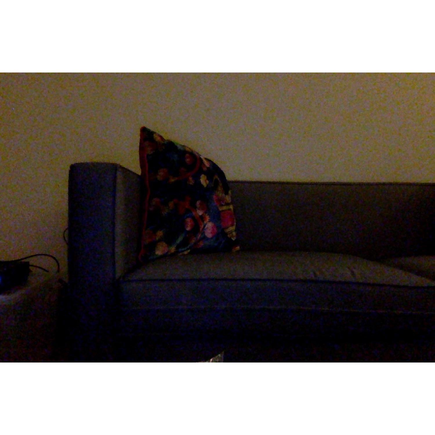 CB2 Club Light Grey Sofa - image-1