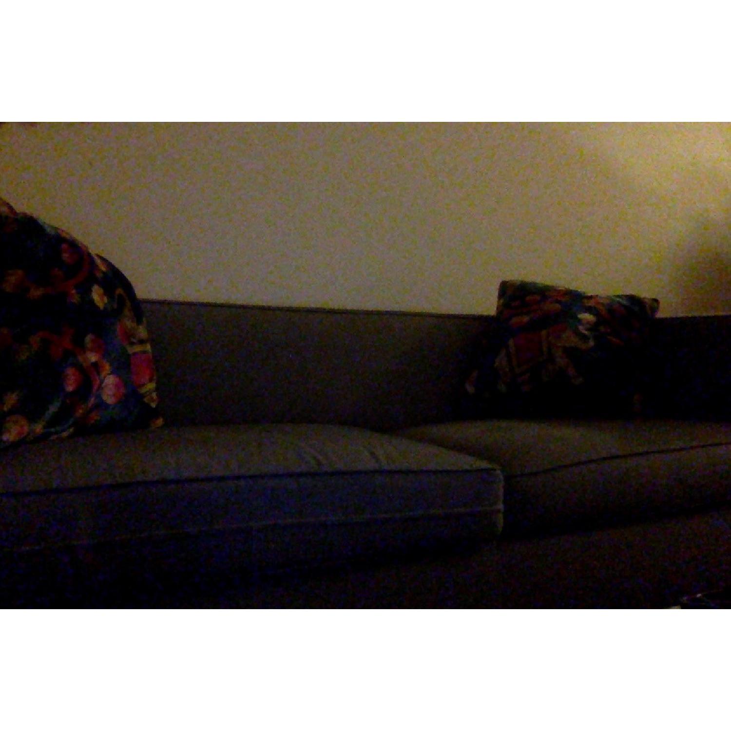 CB2 Club Light Grey Sofa - image-2