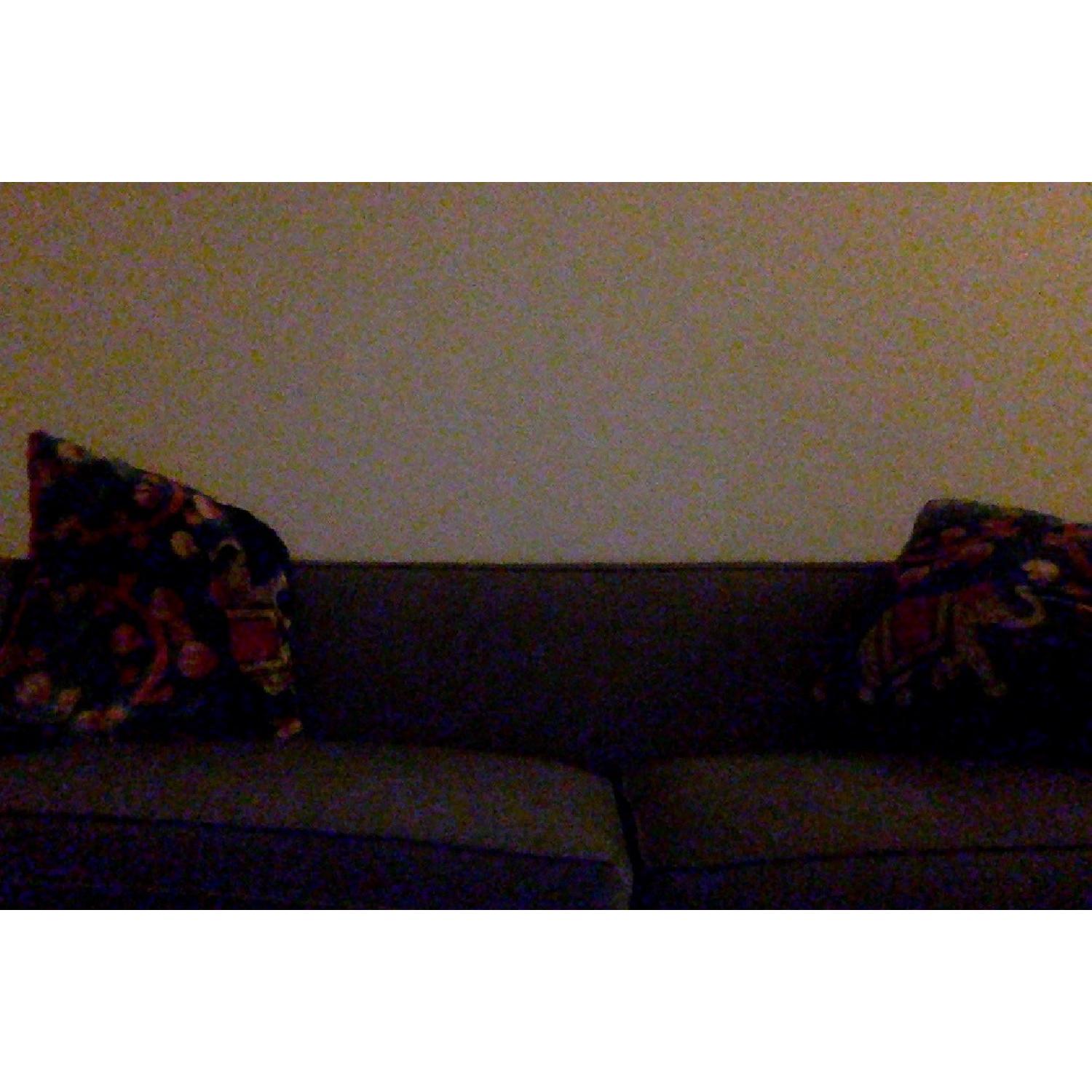 CB2 Club Light Grey Sofa - image-3