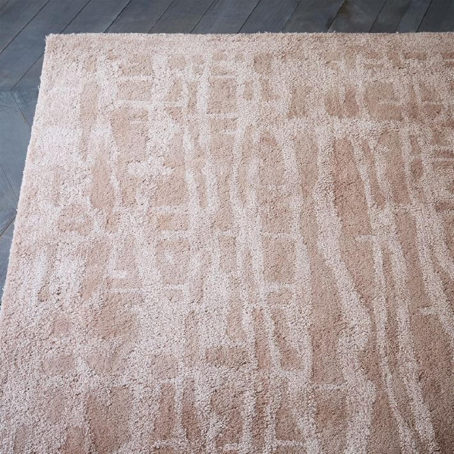 West Elm Rosette Cascade Wool Area Rug - image-1