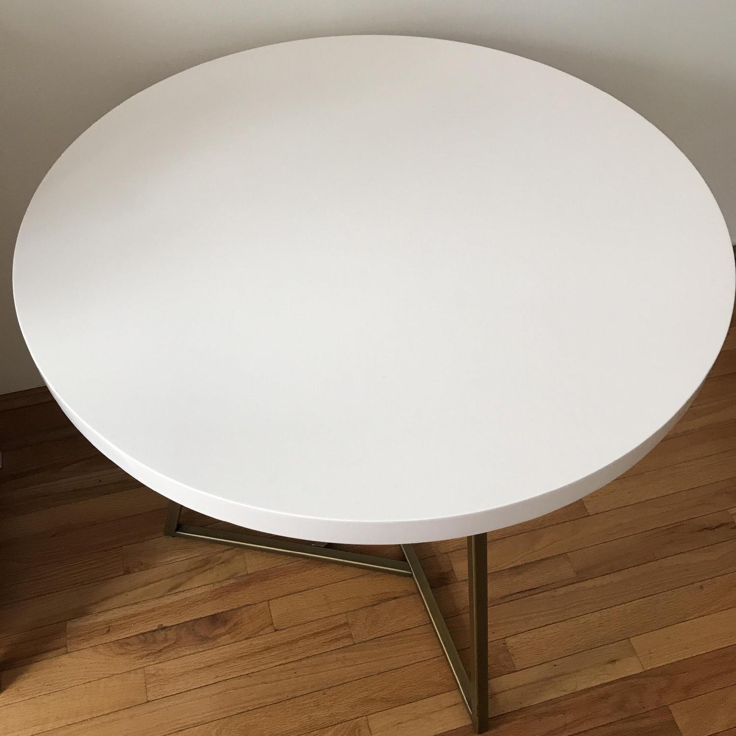 West Elm Lacquer Top Cafe Table - image-2