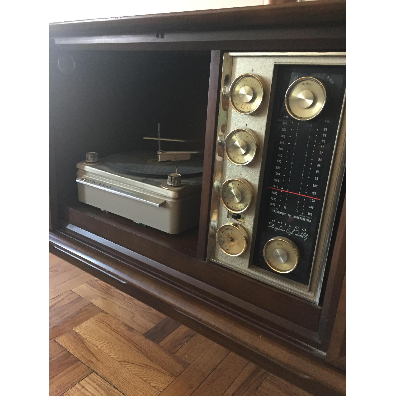 Mid-Century Modern 1962-63 Philco Stereo Console - image-1