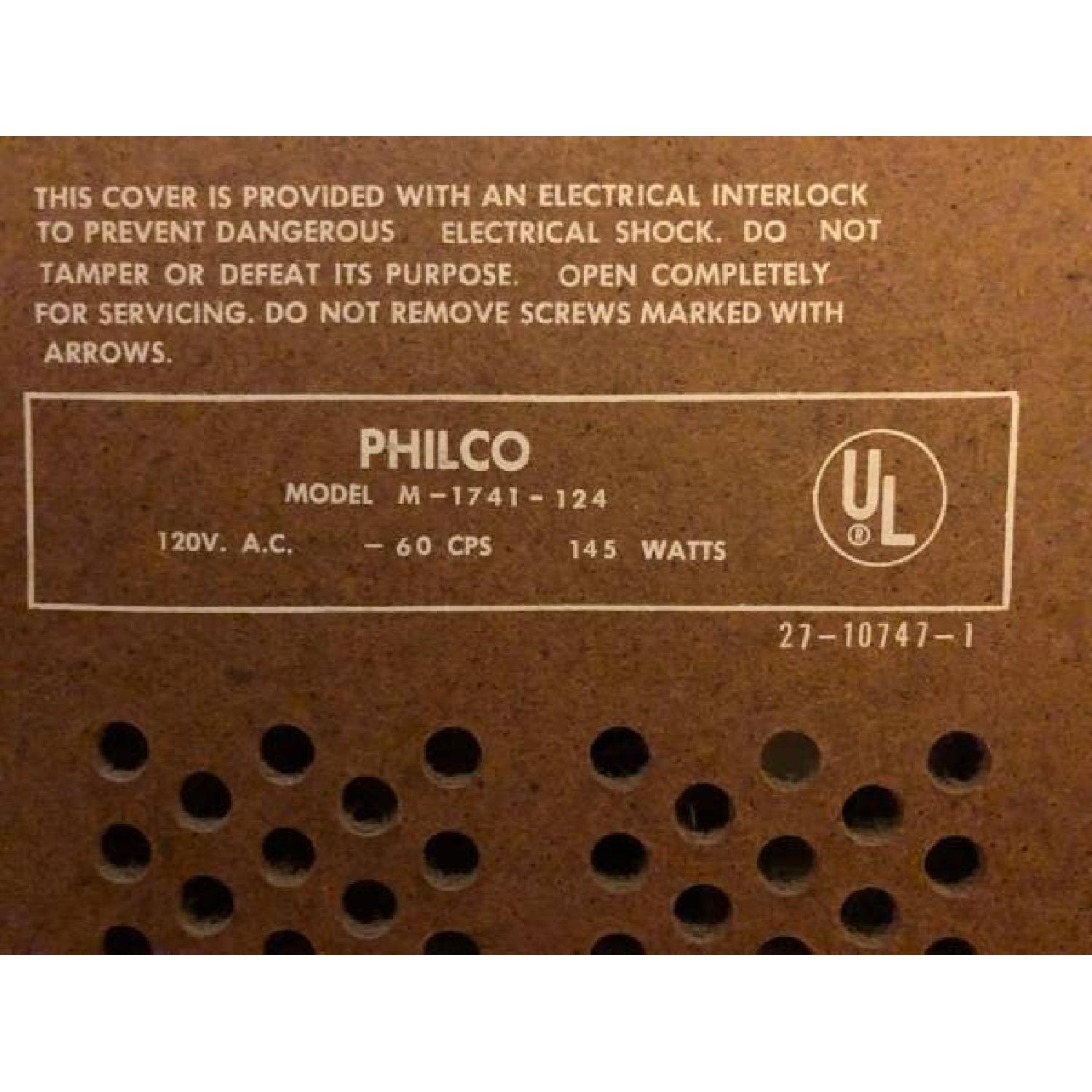 Mid-Century Modern 1962-63 Philco Stereo Console - image-5