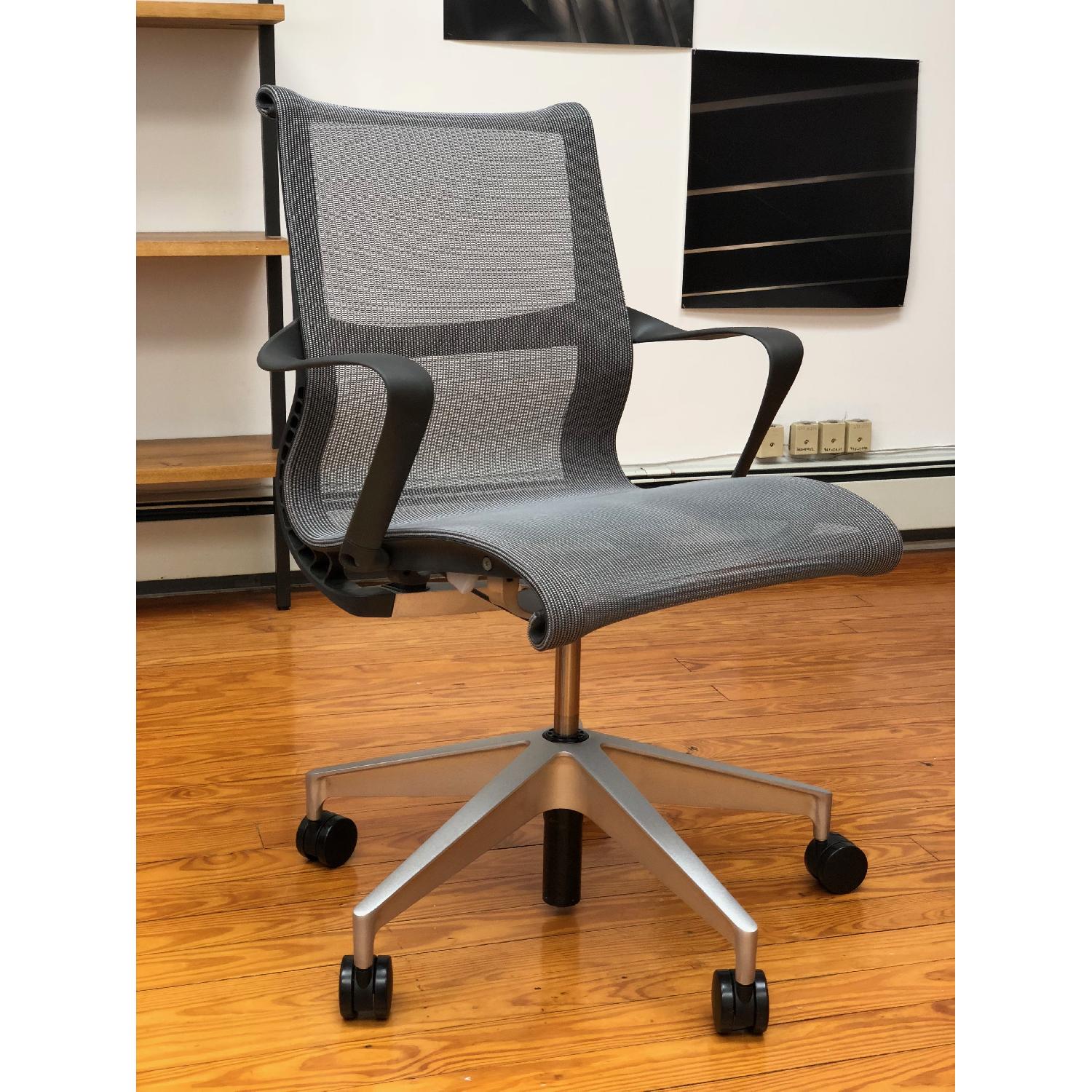 Herman Miller Setu Office Chair in Grey - image-1