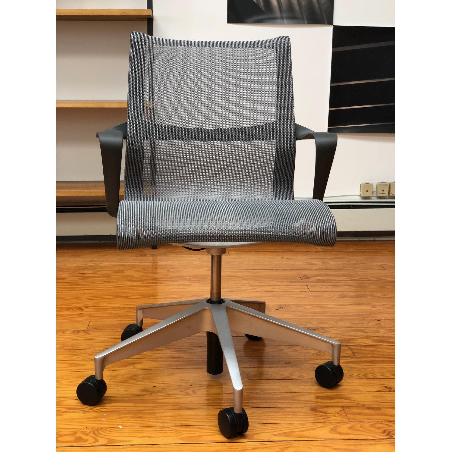 Herman Miller Setu Office Chair in Grey - image-2