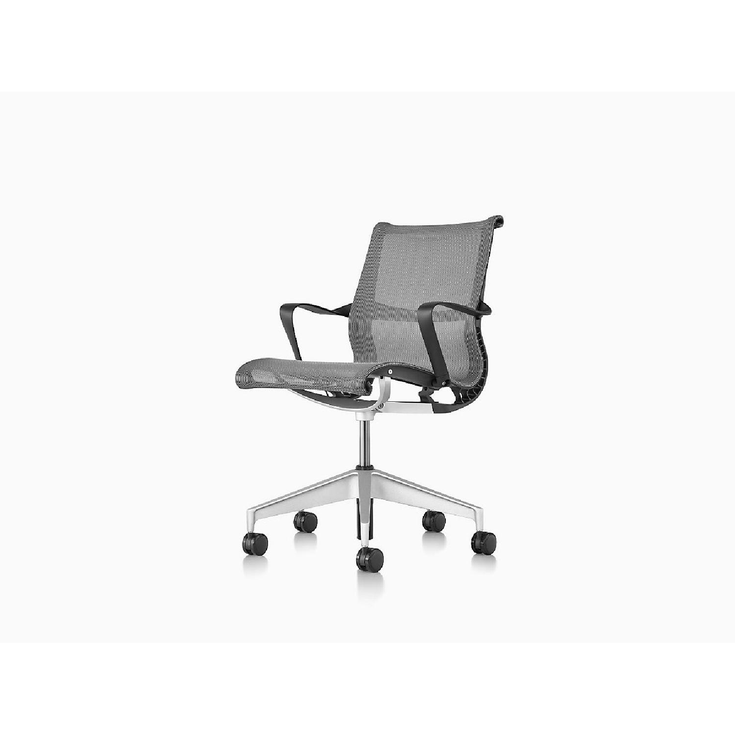 Herman Miller Setu Office Chair in Grey - image-0