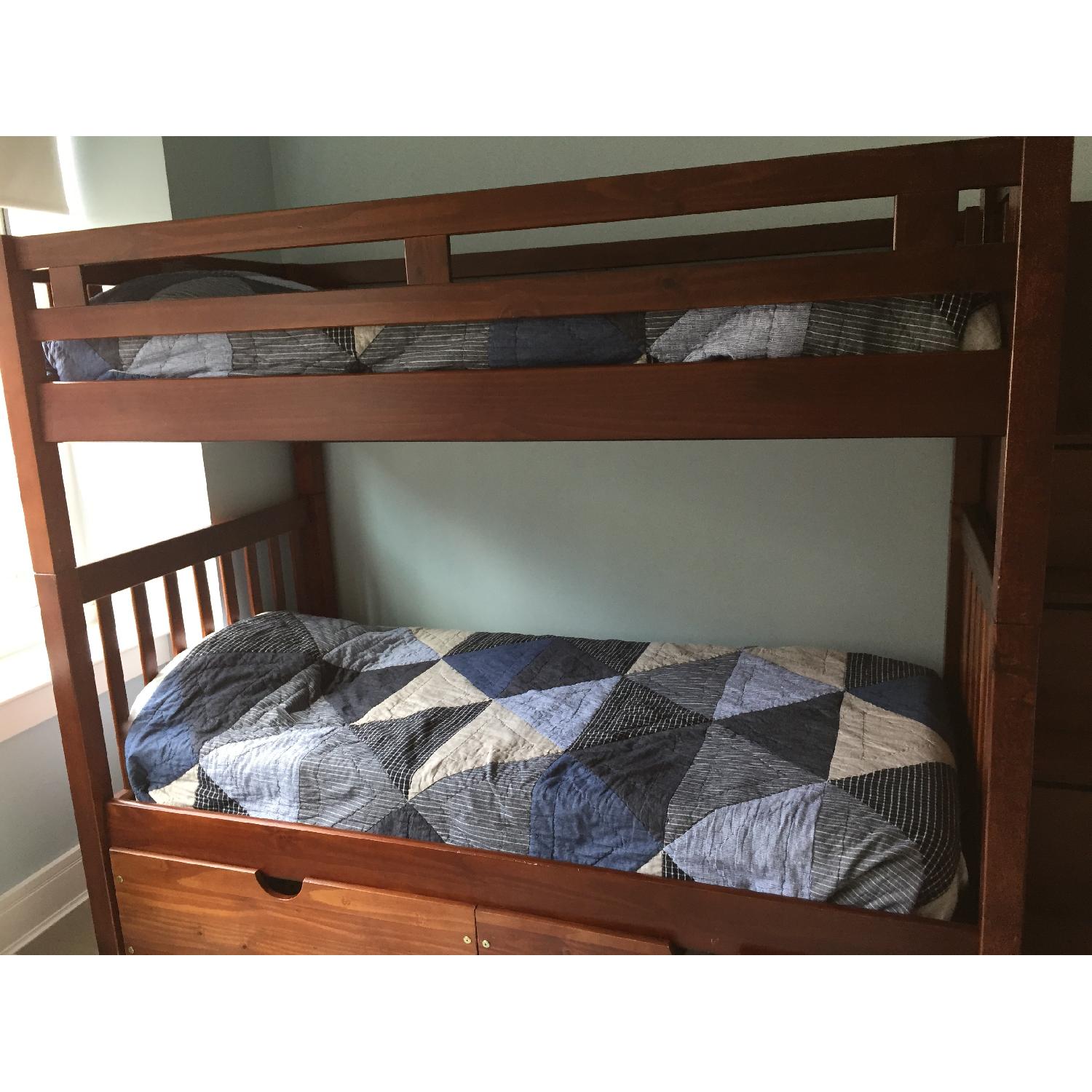 Bob's Keystone Stairway Bunk Bed w/ Storage - image-4