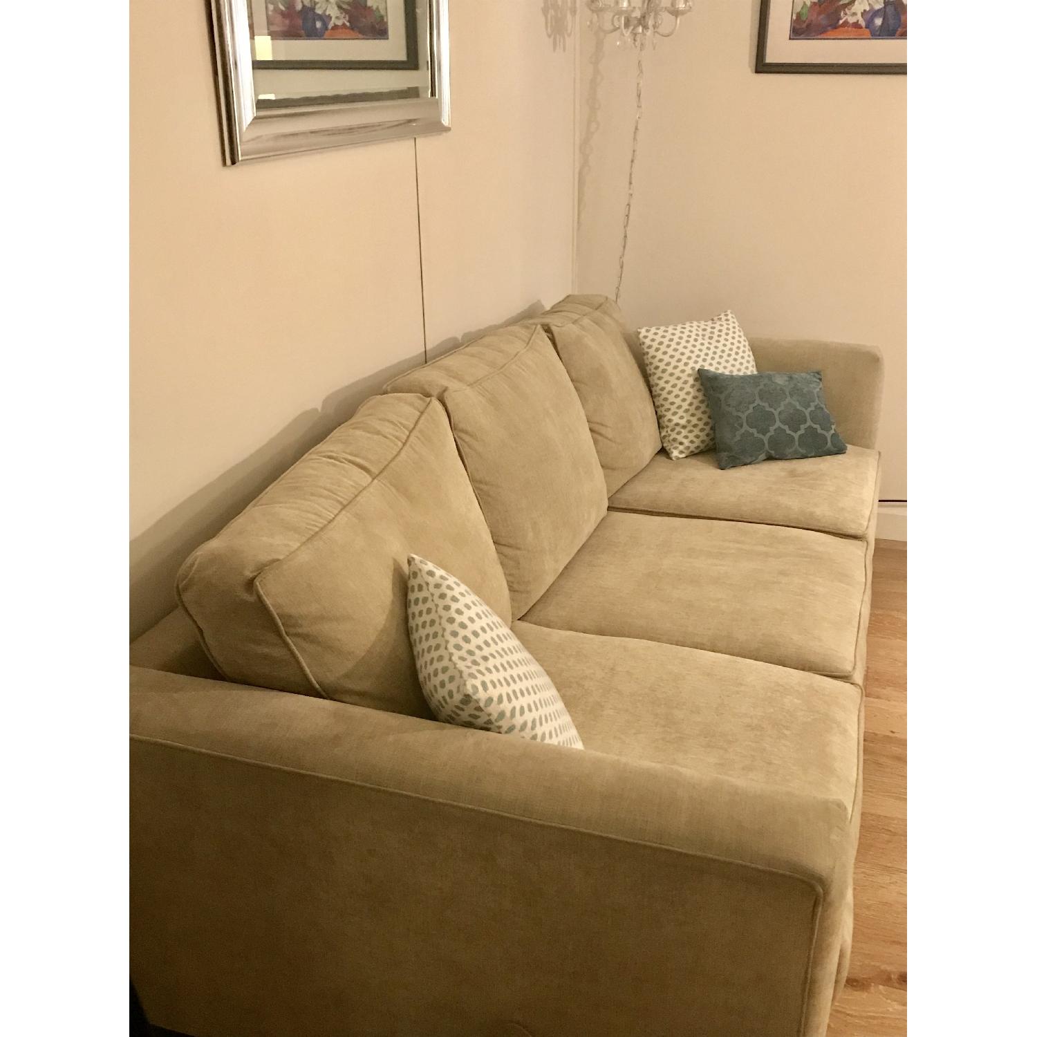 Macy's Parchment Kenton Sofa - image-2
