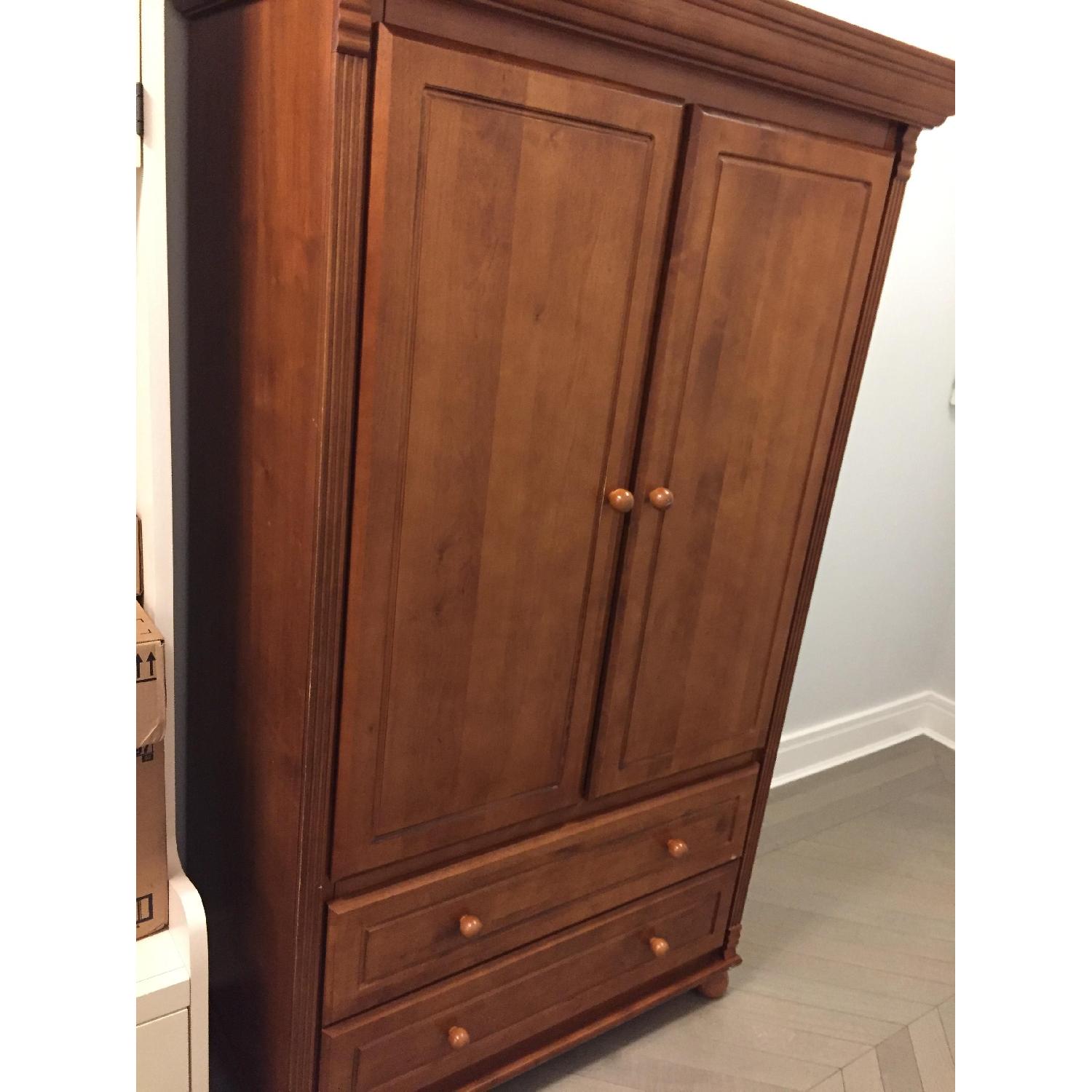 Bellini Furniture Jessica Low Armoire - image-4