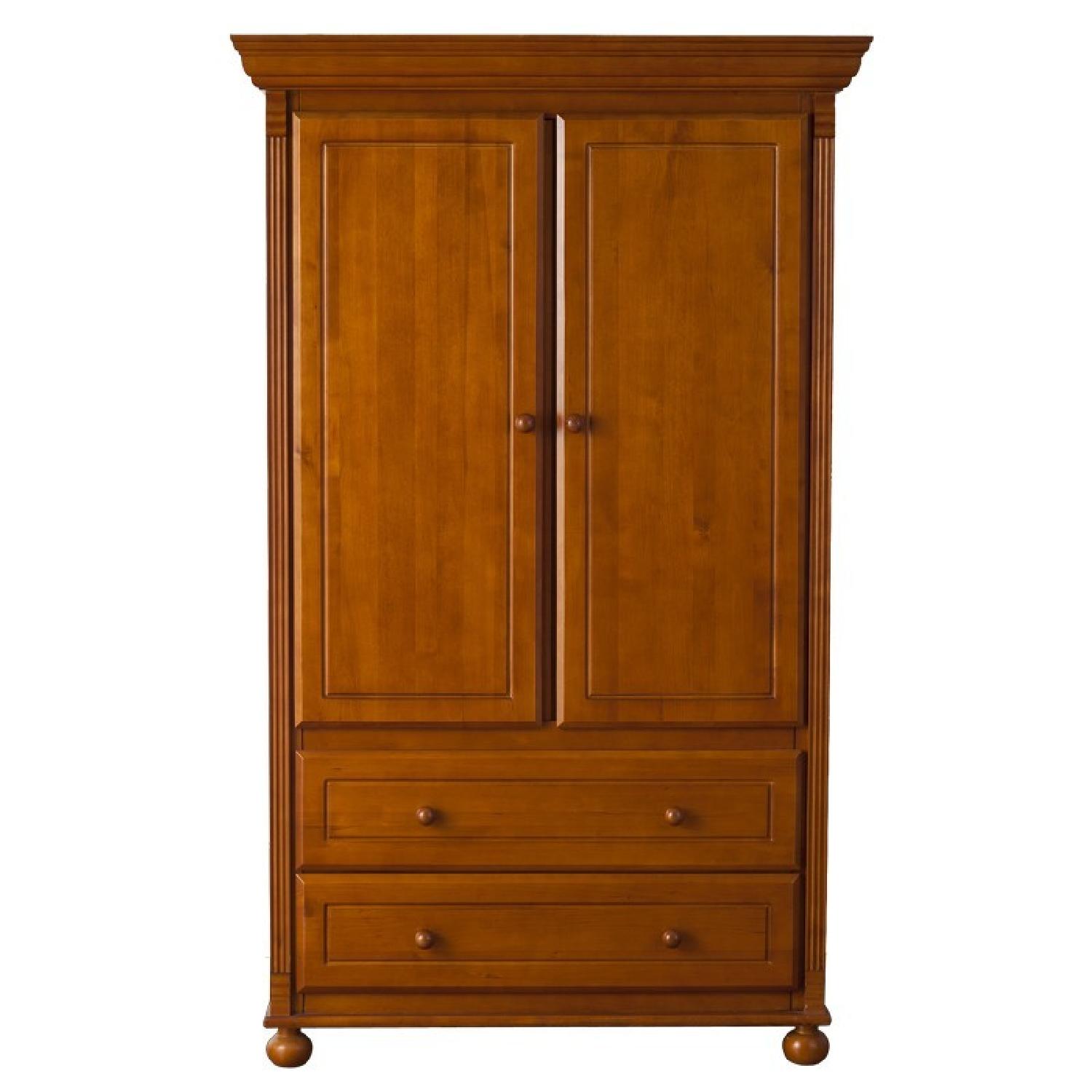 Bellini Furniture Jessica Low Armoire - image-0