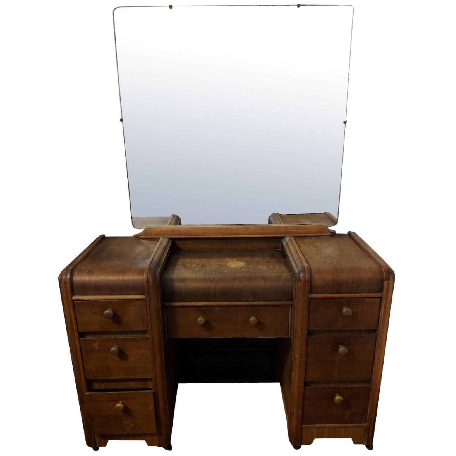 American French Co Vintage Art Deco Vanity Aptdeco