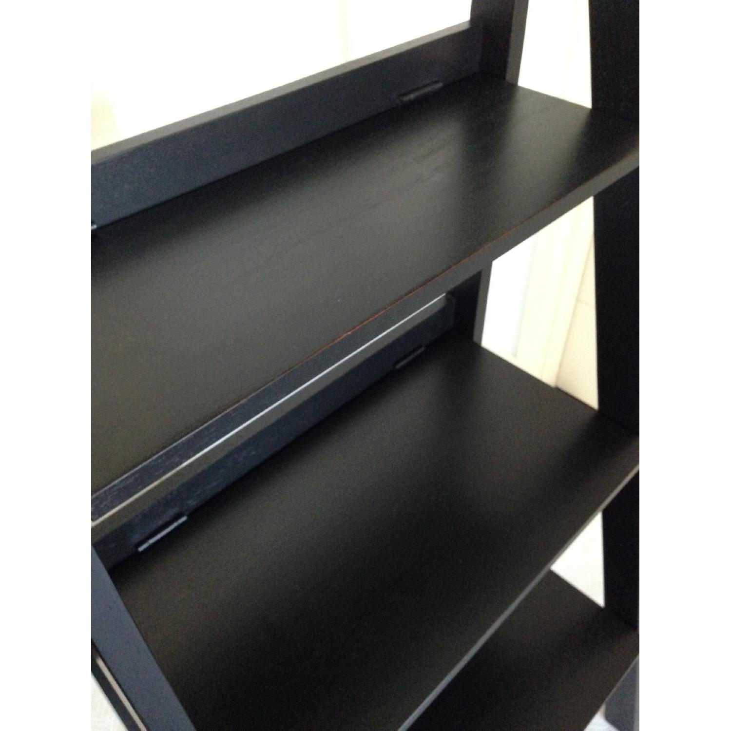 Ethan Allen Black Ladder Bookshelves - image-7