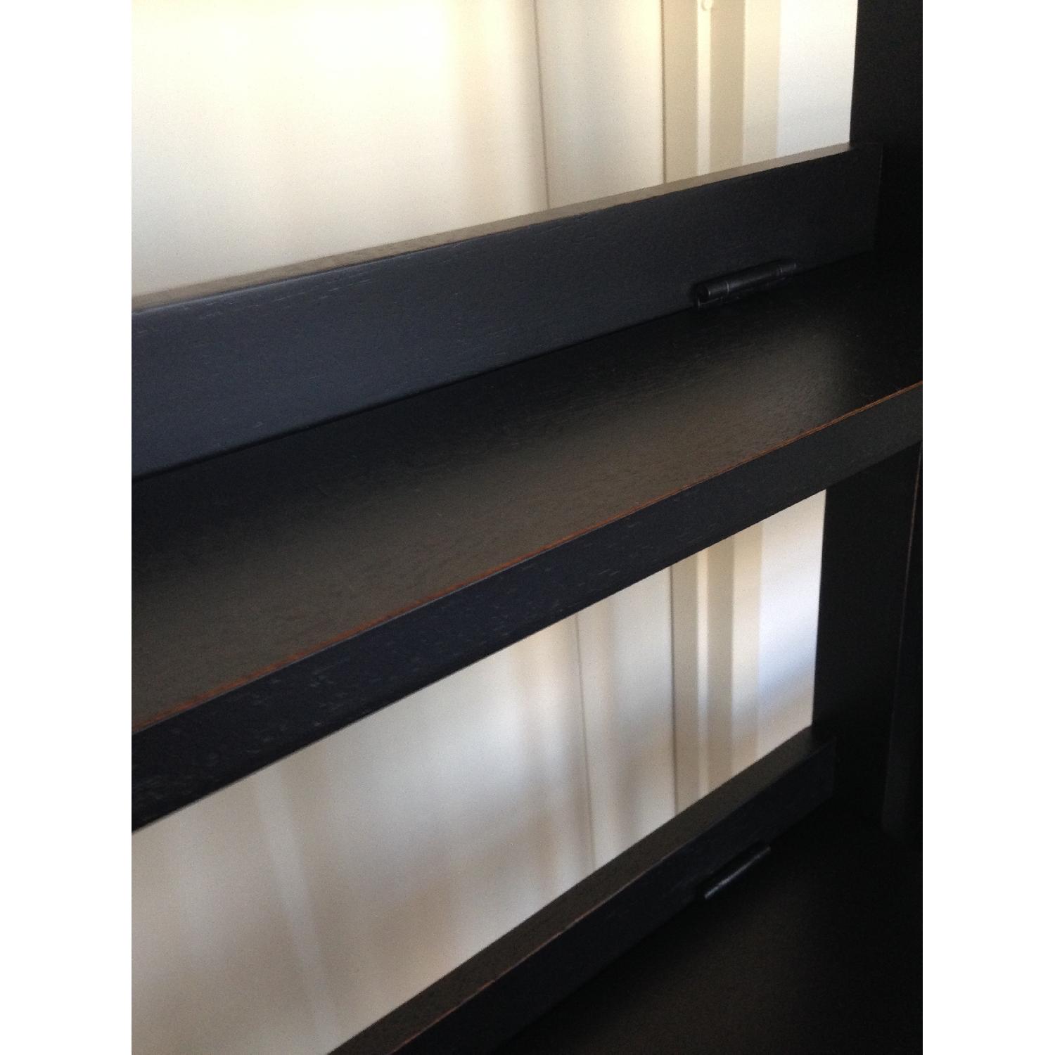 Ethan Allen Black Ladder Bookshelves - image-8