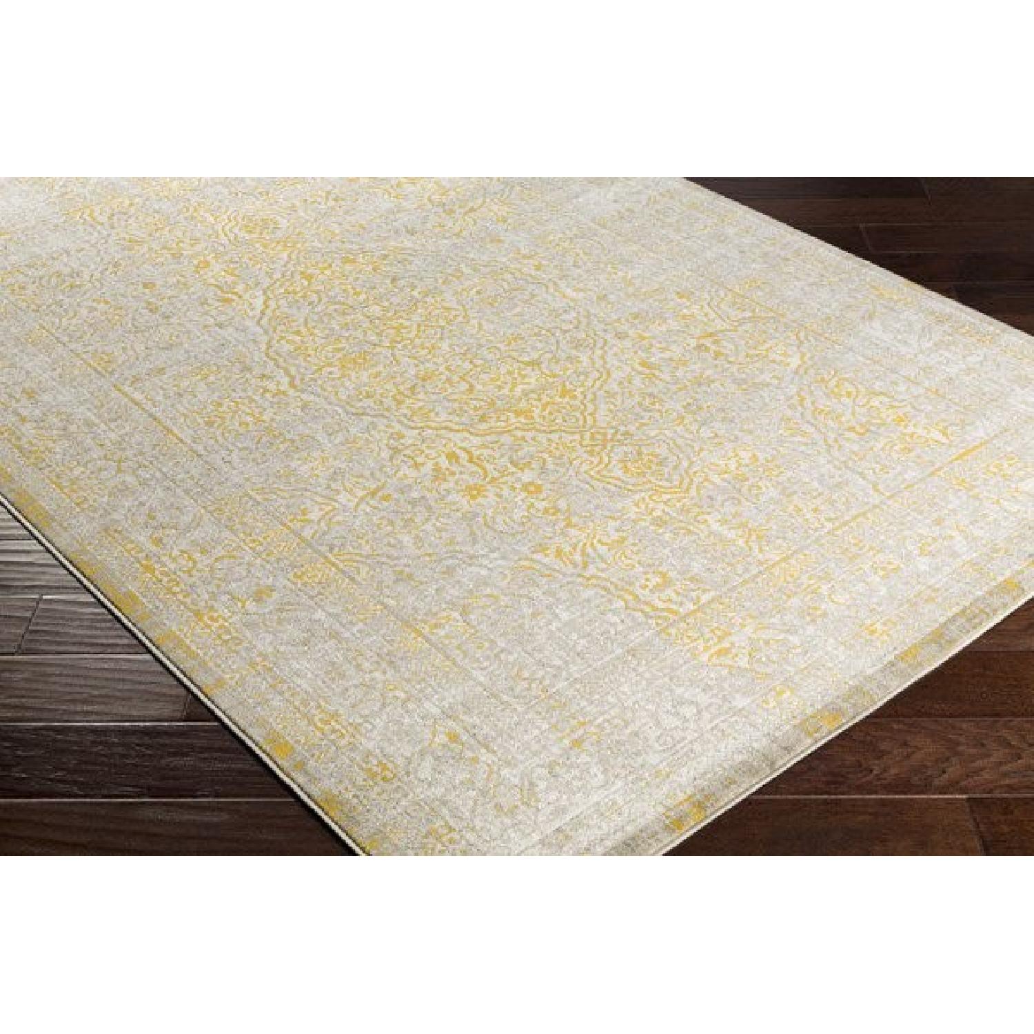Surya Jax Ivory Taupe Mustard Area Rug - image-1