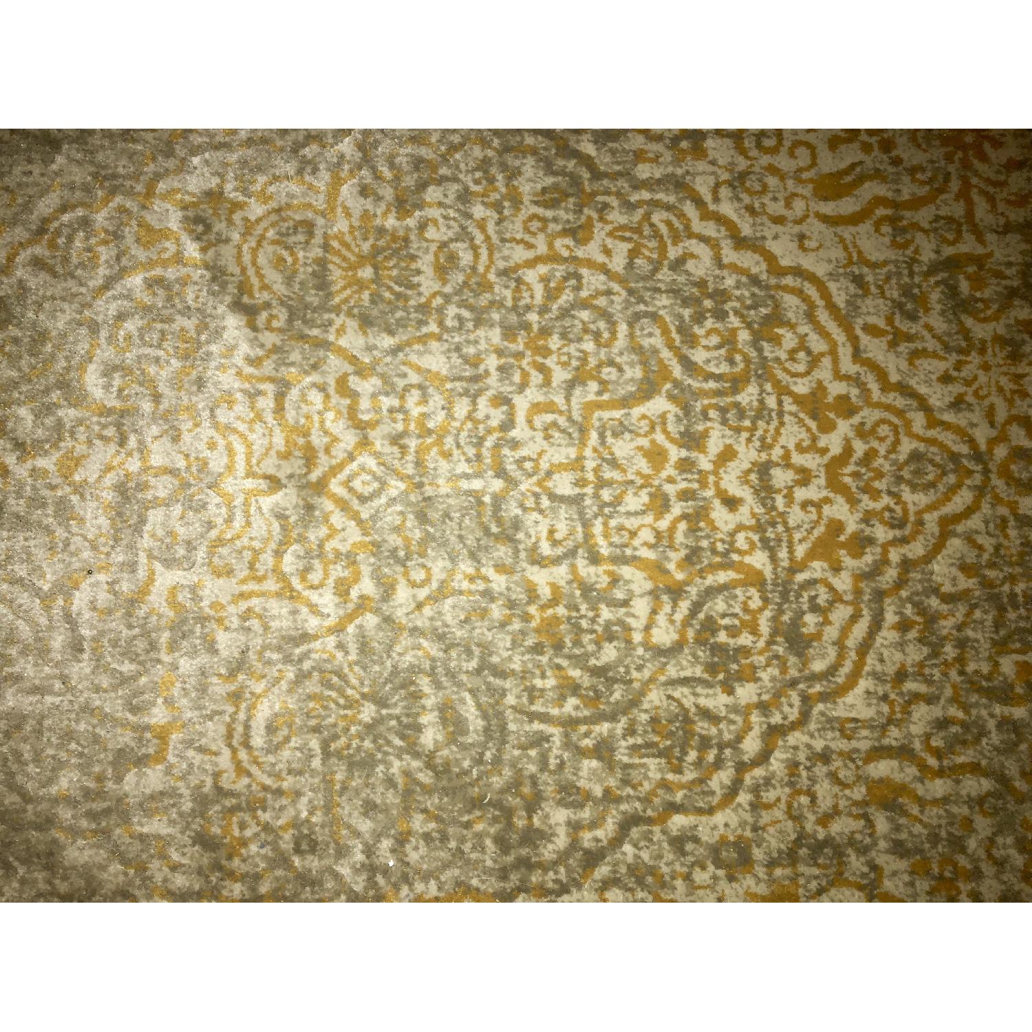 Surya Jax Ivory Taupe Mustard Area Rug - image-2
