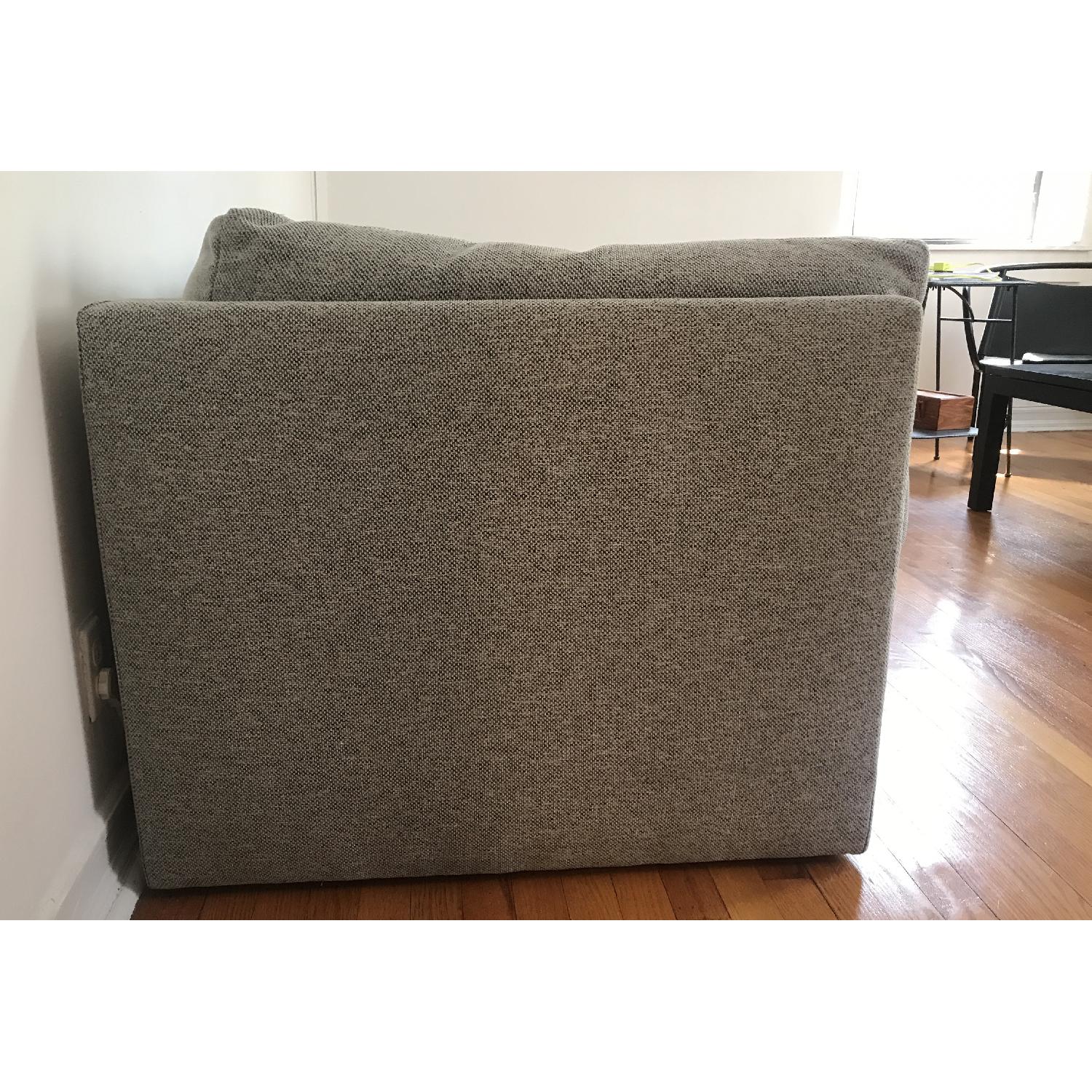 Thayer Coggin Milo Baughman Sectional Sofa in Grey - image-4