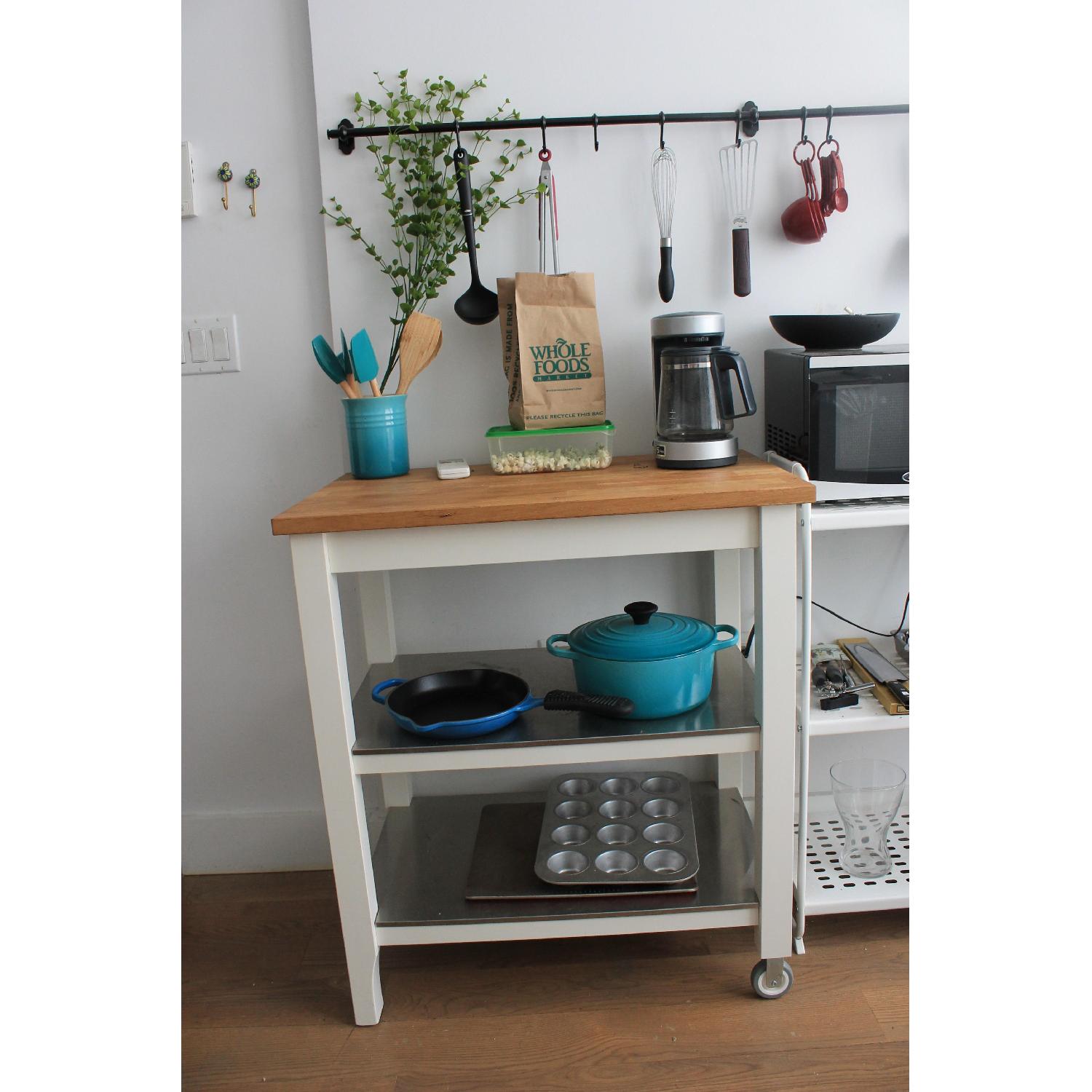 イケア IKEA STENSTORP キッチンワゴン 楽天市場】北欧スウェーデン IKEA STENSTORP オーク無垢材