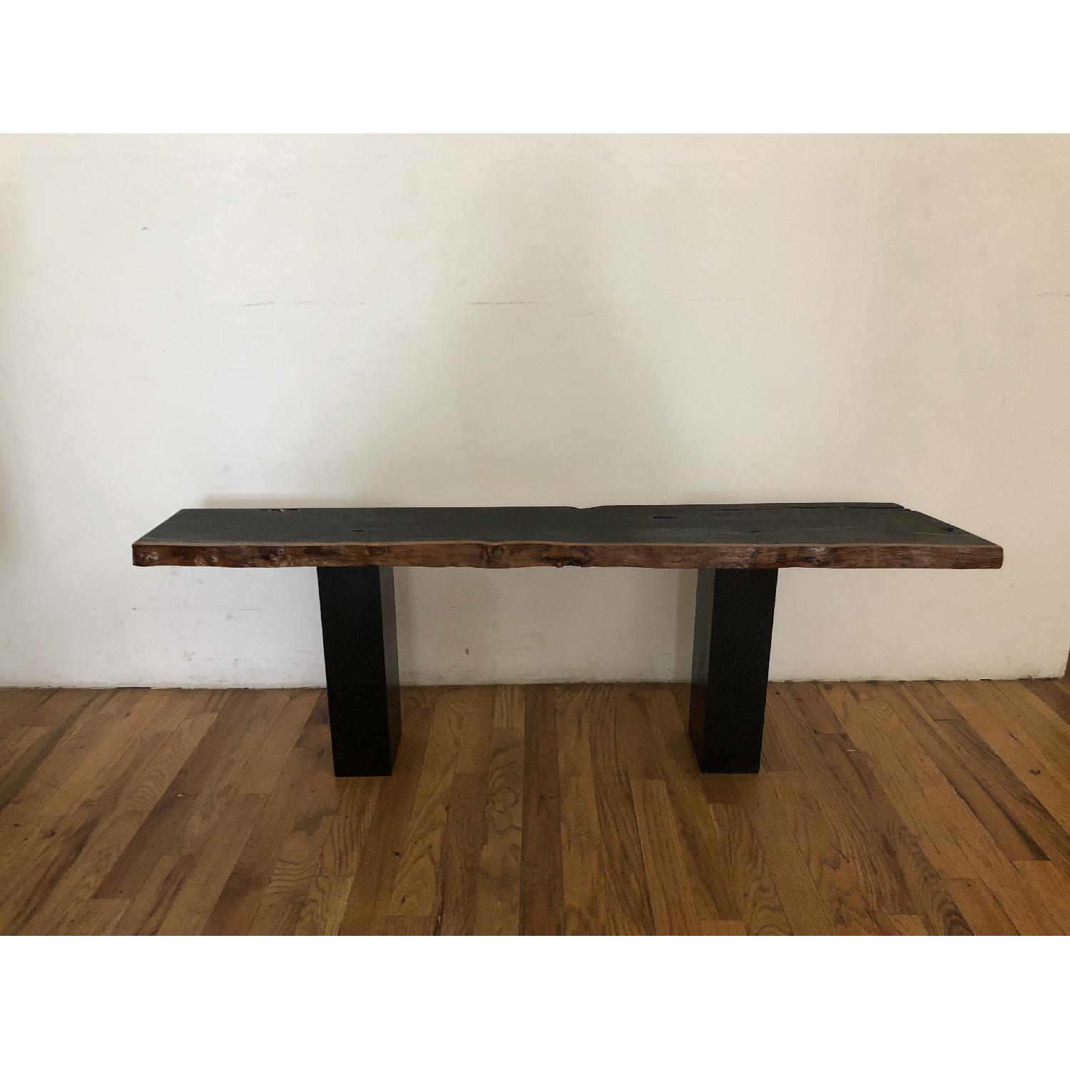 African Blackwood Live Edge Bench - image-1