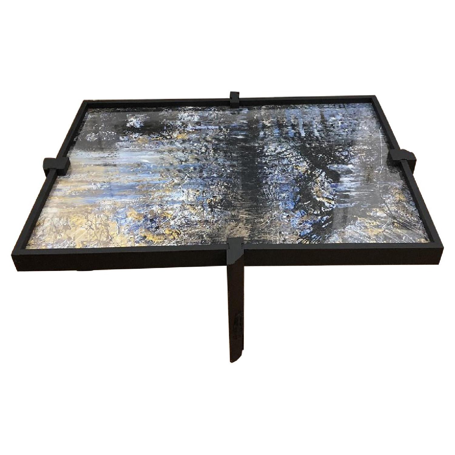 Framed Richter Style Table - image-0