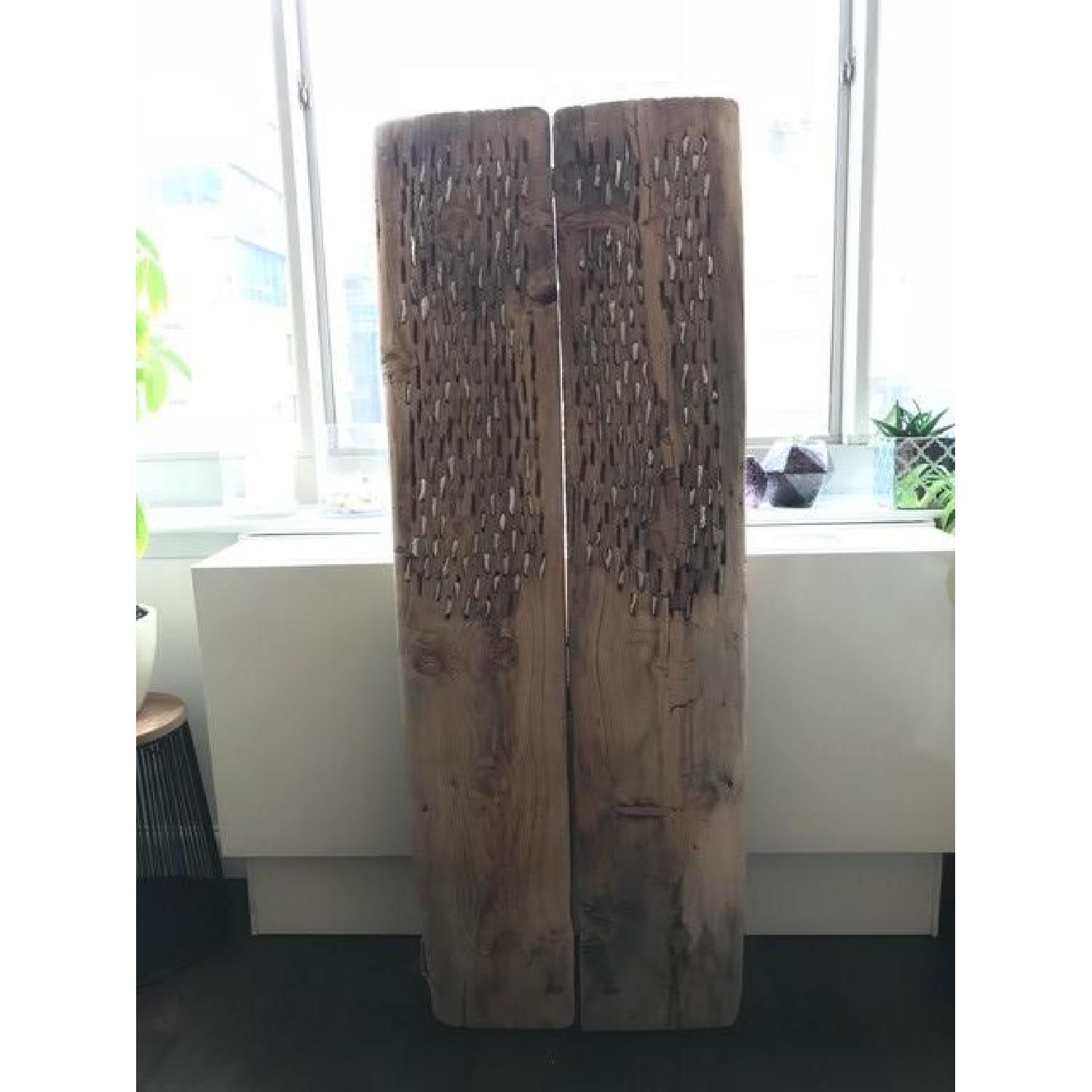 Antique Threshing Board - image-1
