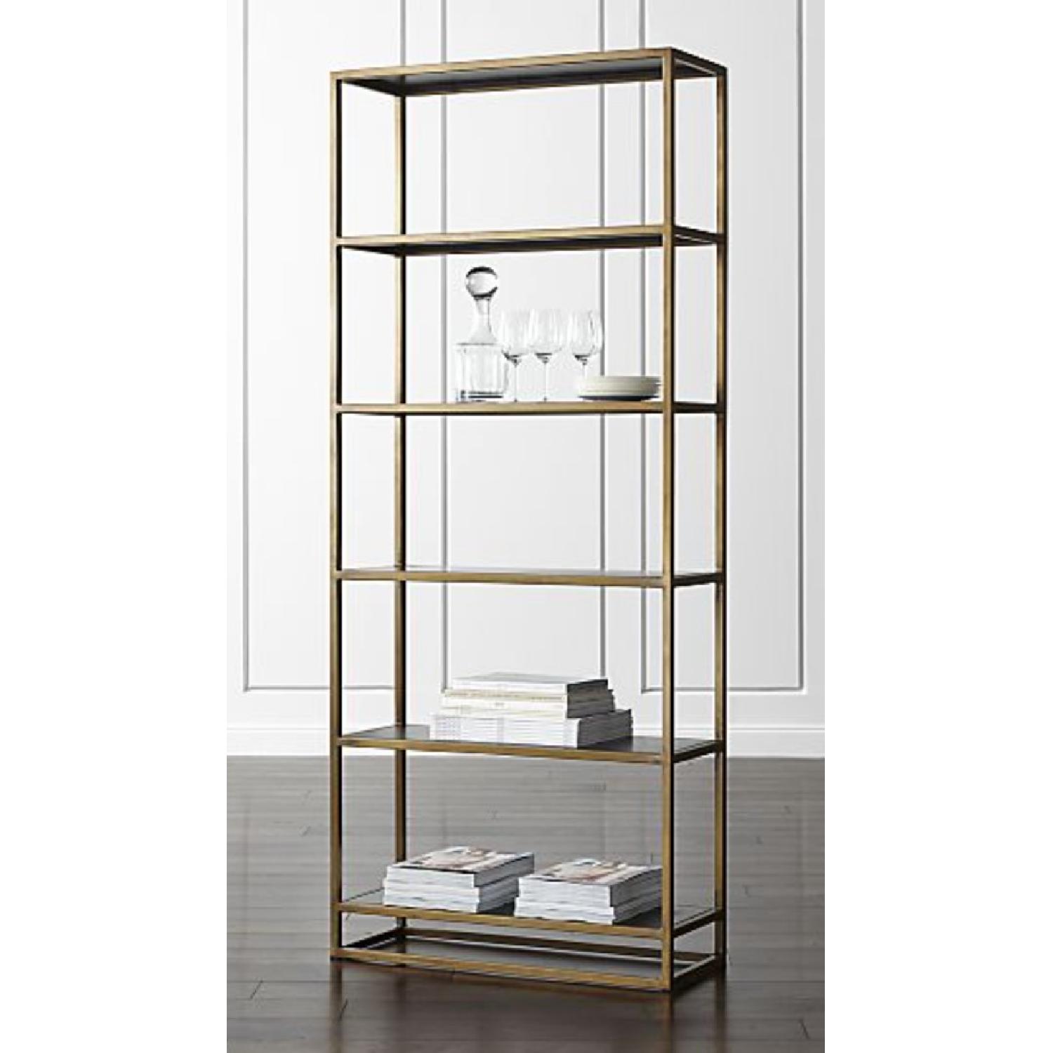 Crate & Barrel Remi Large Bookcase - image-1