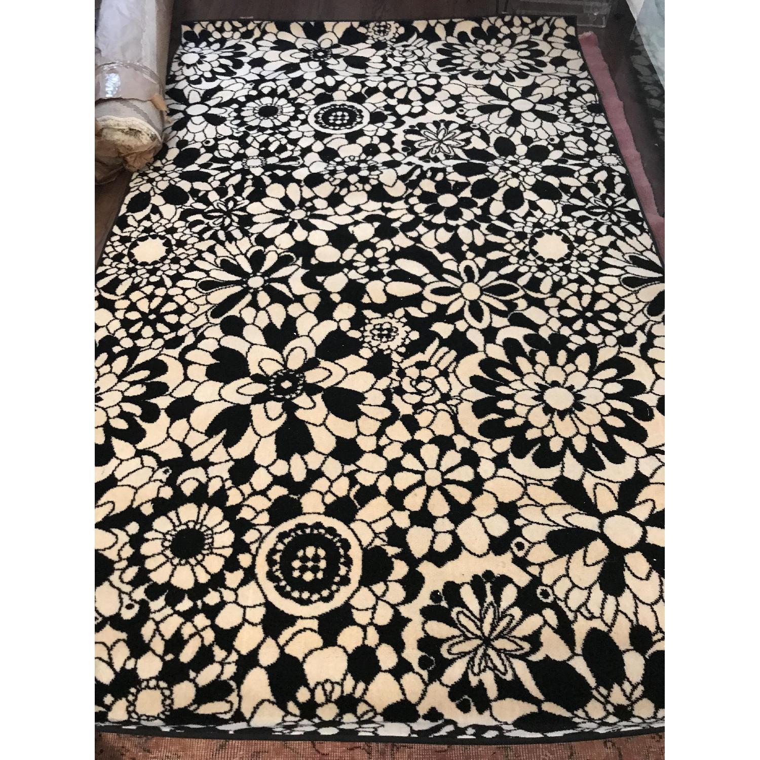 Stark Carpet Modern Black & White Missoni Area Rug - image-5