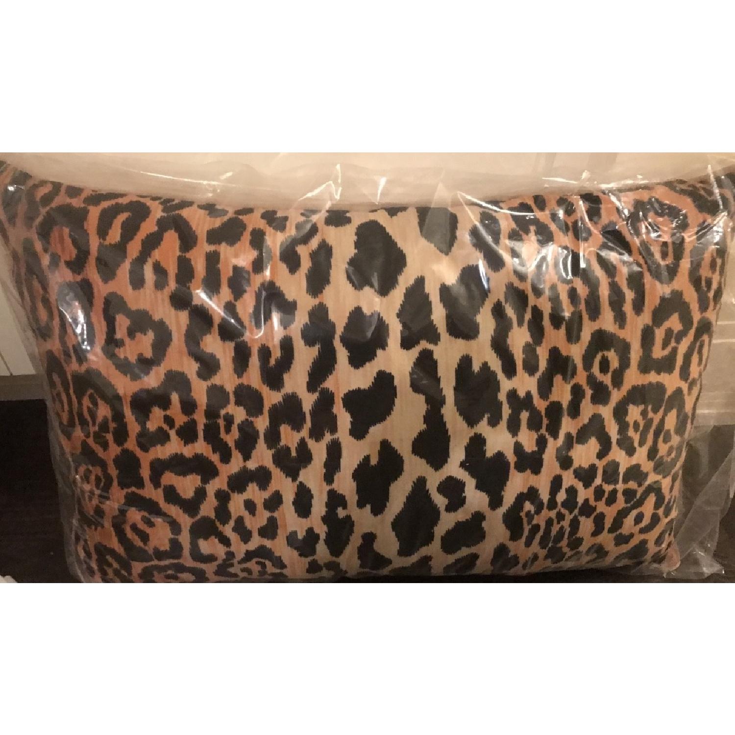 Leopard Print Lumbar Accent Pillow - image-4