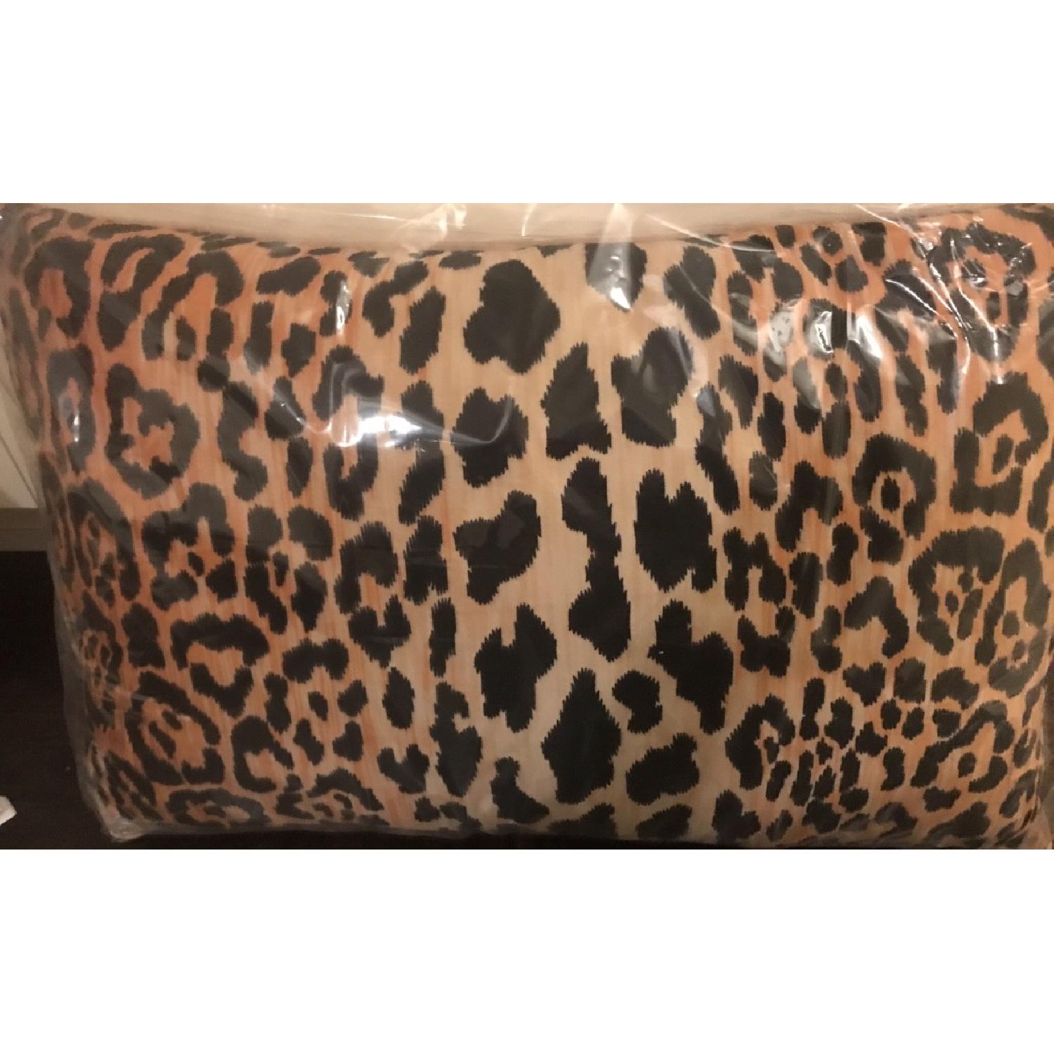 Leopard Print Lumbar Accent Pillow - image-6