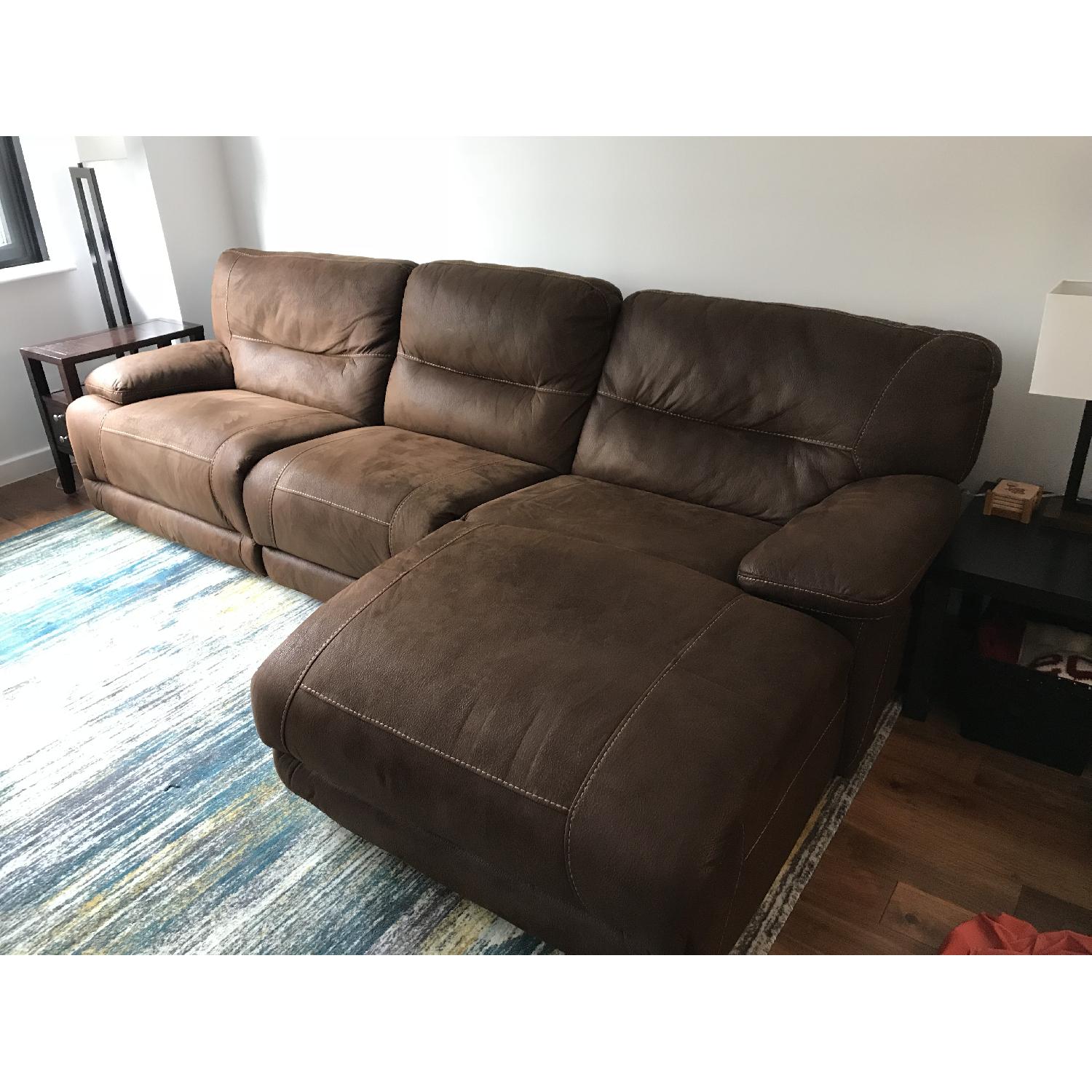 Bob's Quantum 3 Piece Left Arm Facing Sectional Sofa - image-1