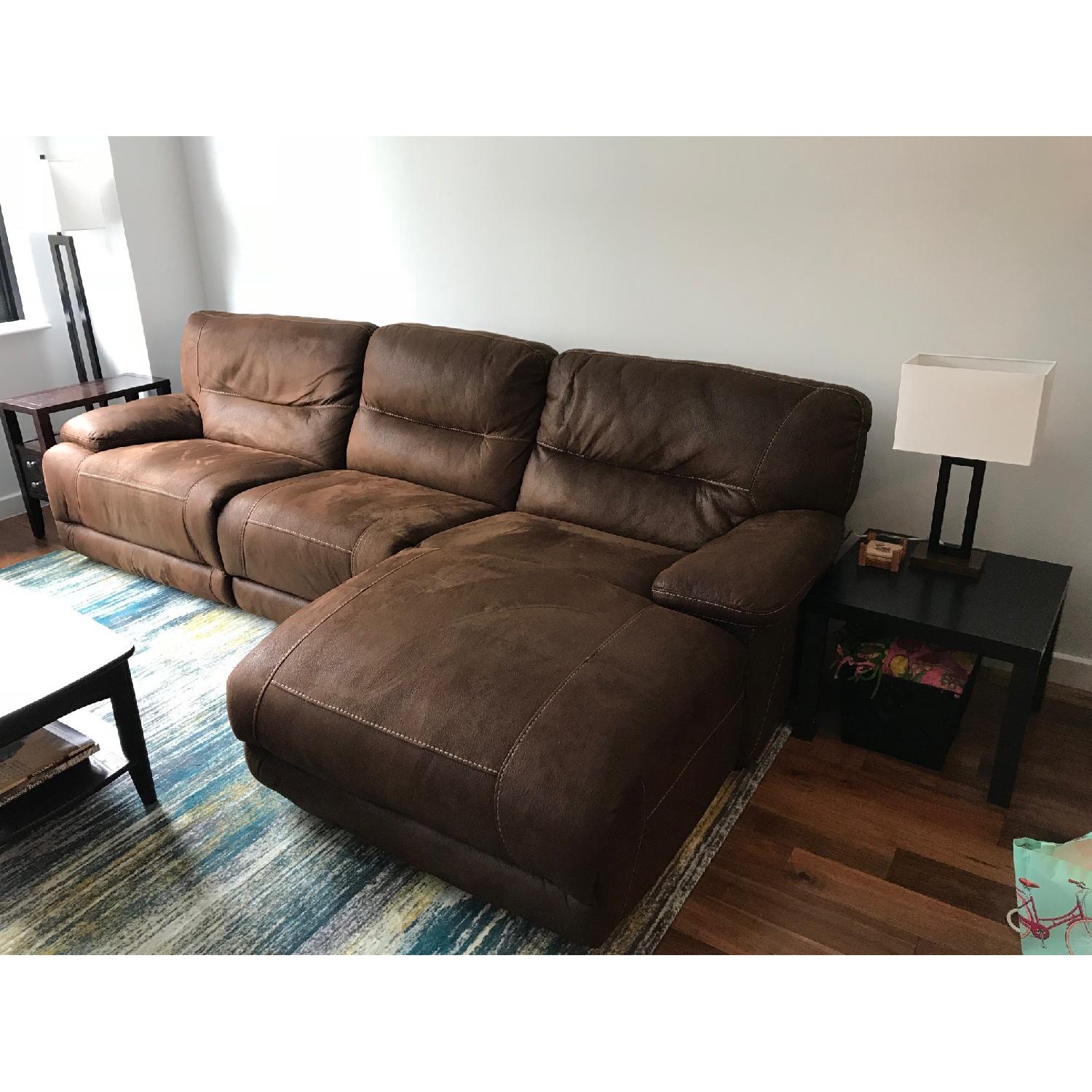 Bob's Quantum 3 Piece Left Arm Facing Sectional Sofa - image-2