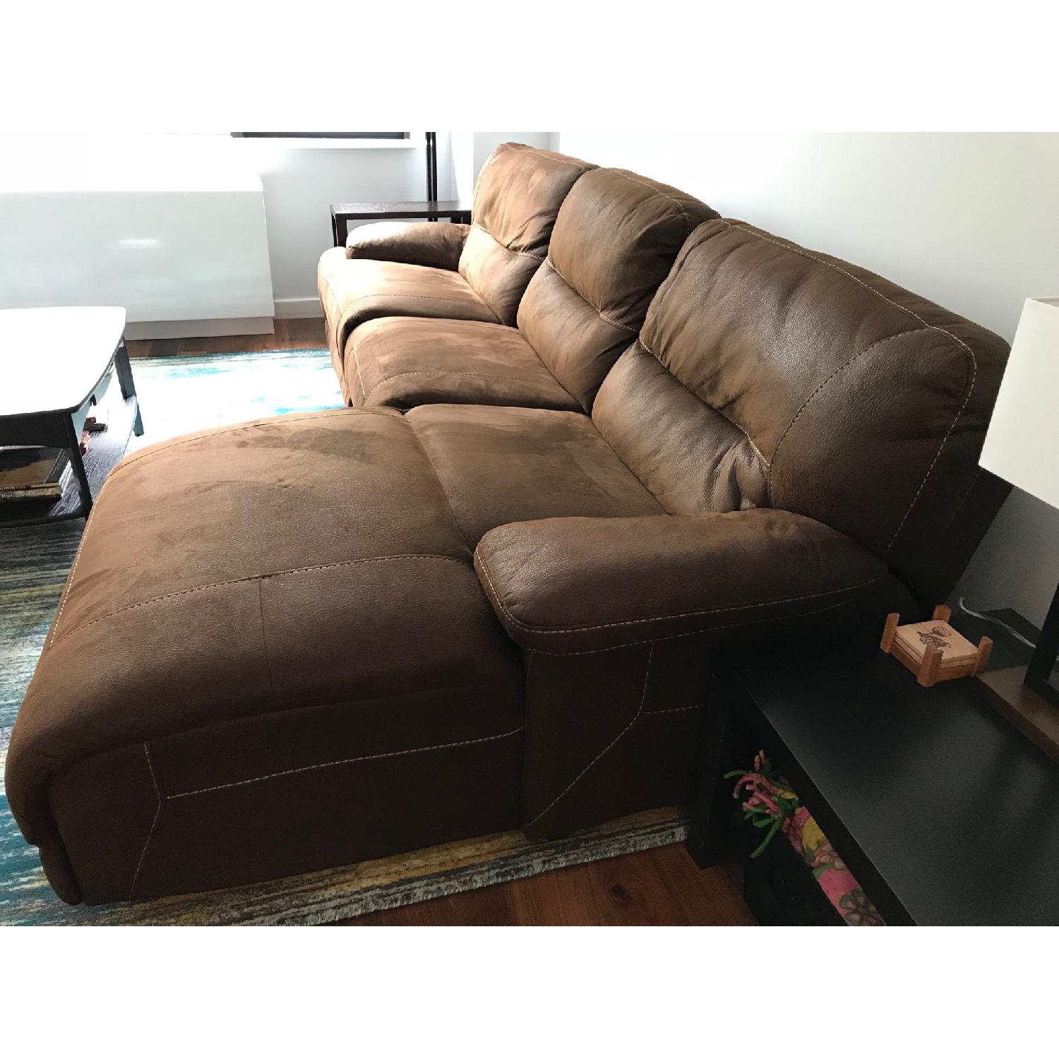 Bob's Quantum 3 Piece Left Arm Facing Sectional Sofa - image-3