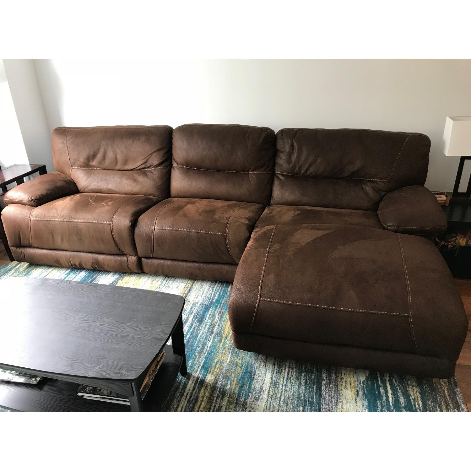 Bob's Quantum 3 Piece Left Arm Facing Sectional Sofa - image-5