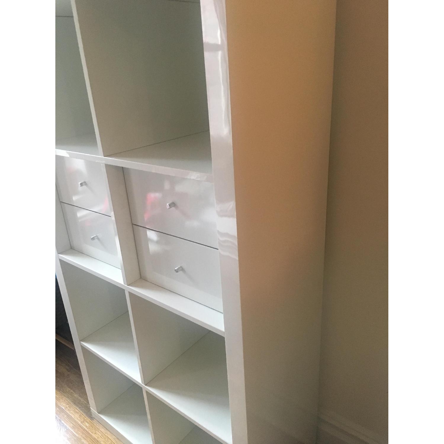 Ikea Expedit White Bookshelf AptDeco