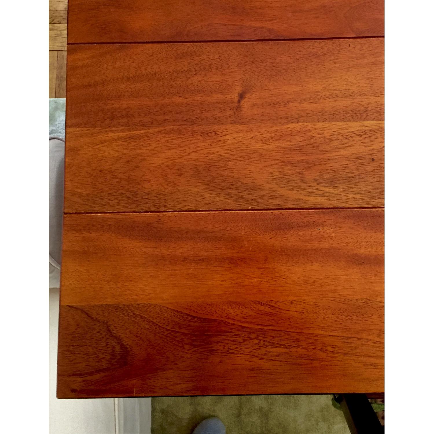 Crate & Barrel Italian Dining Table w/ 4 Chairs - image-4