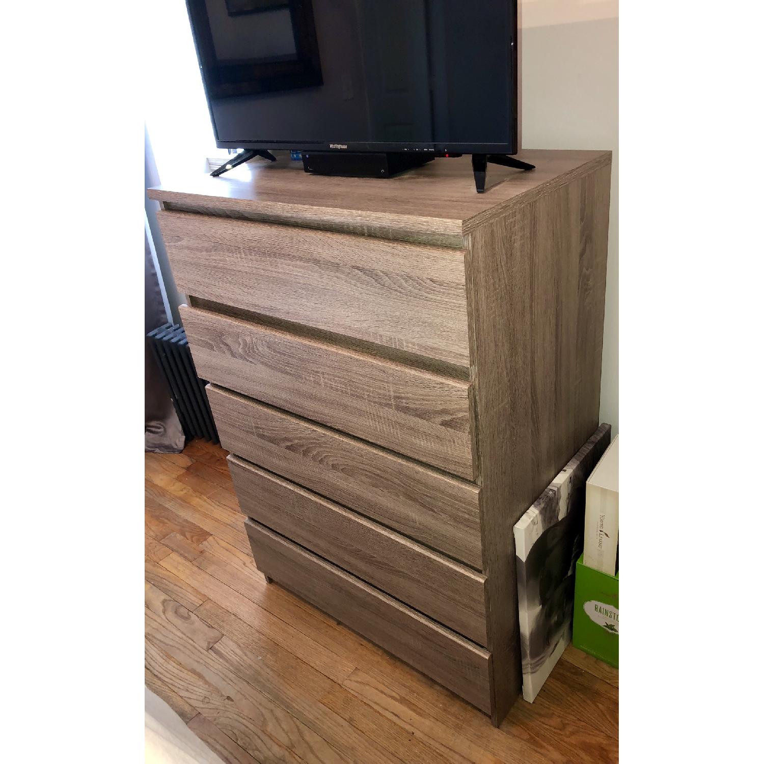 Tvilum Scottsdale 5 Drawer Wood Dresser - image-3