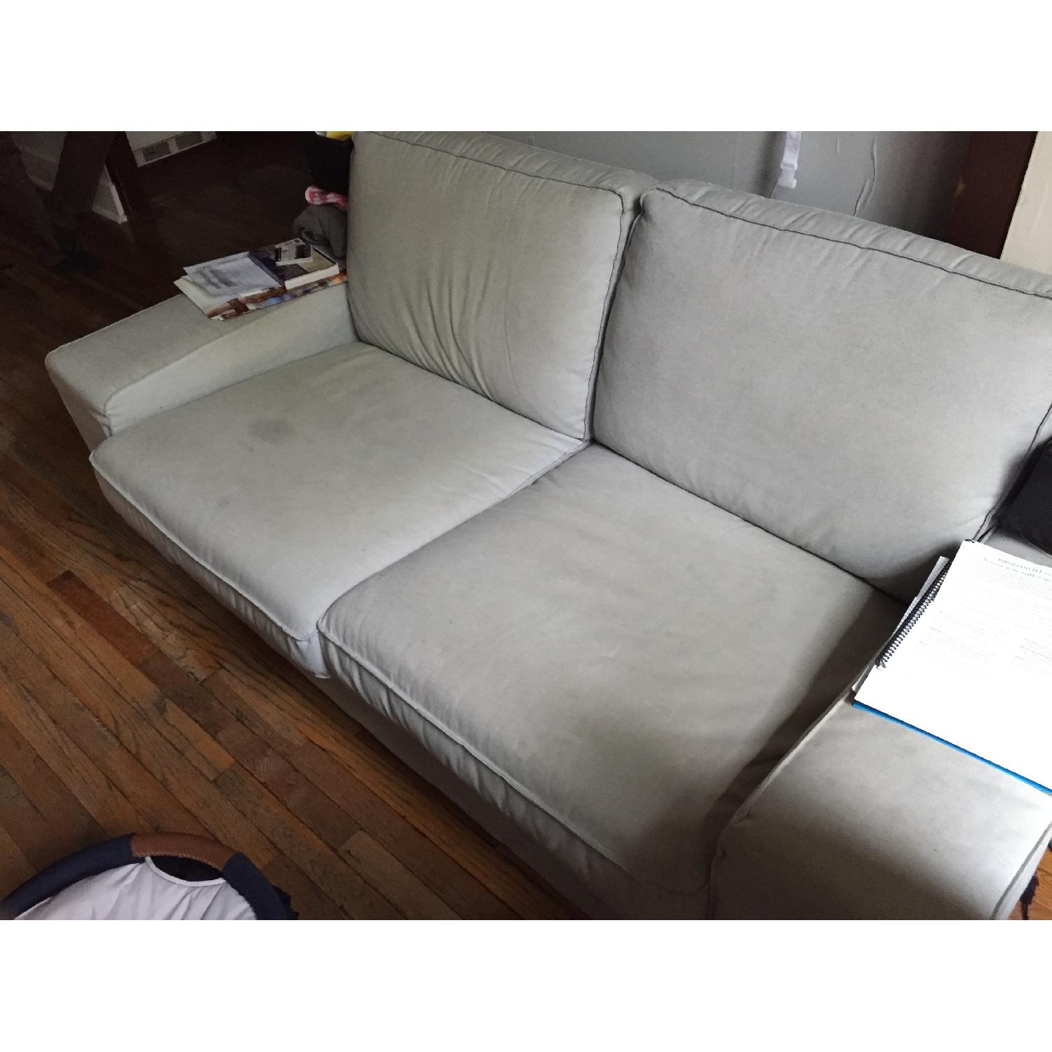 Ikea Kivik Grey Fabric Sofa - image-3