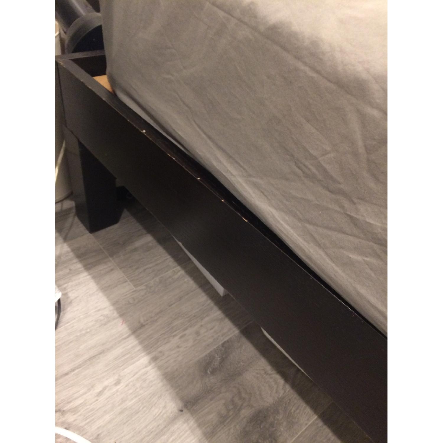 West Elm Full Wood Bed Frame - image-2