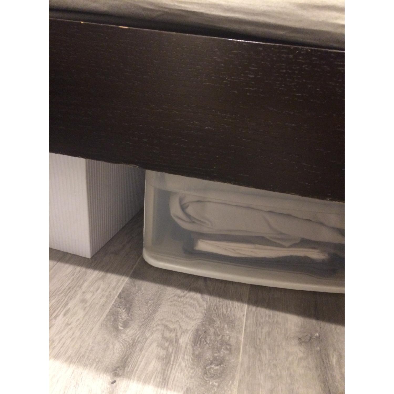 West Elm Full Wood Bed Frame - image-3