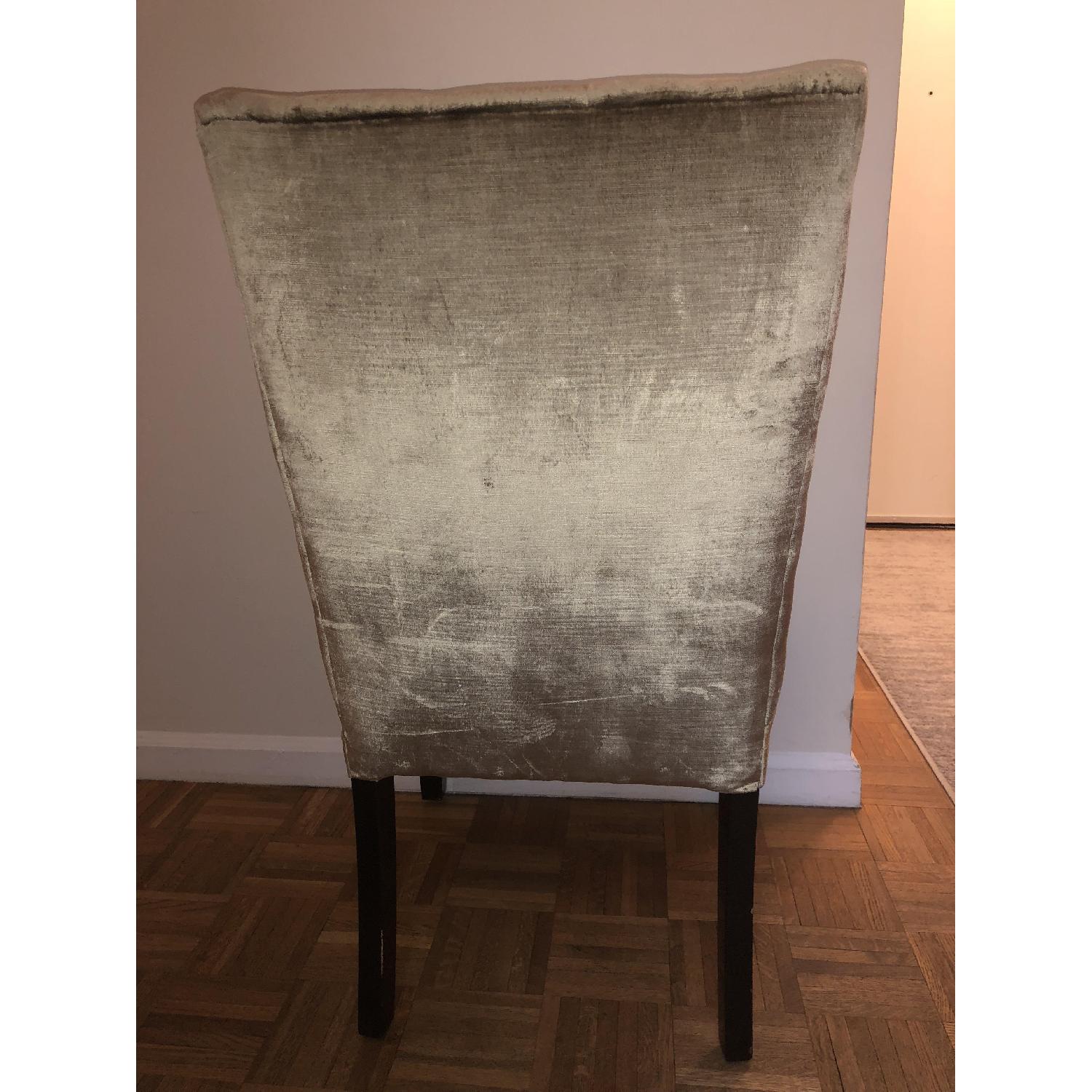 Z Gallerie Lola Tufted Dining Chairs - image-4