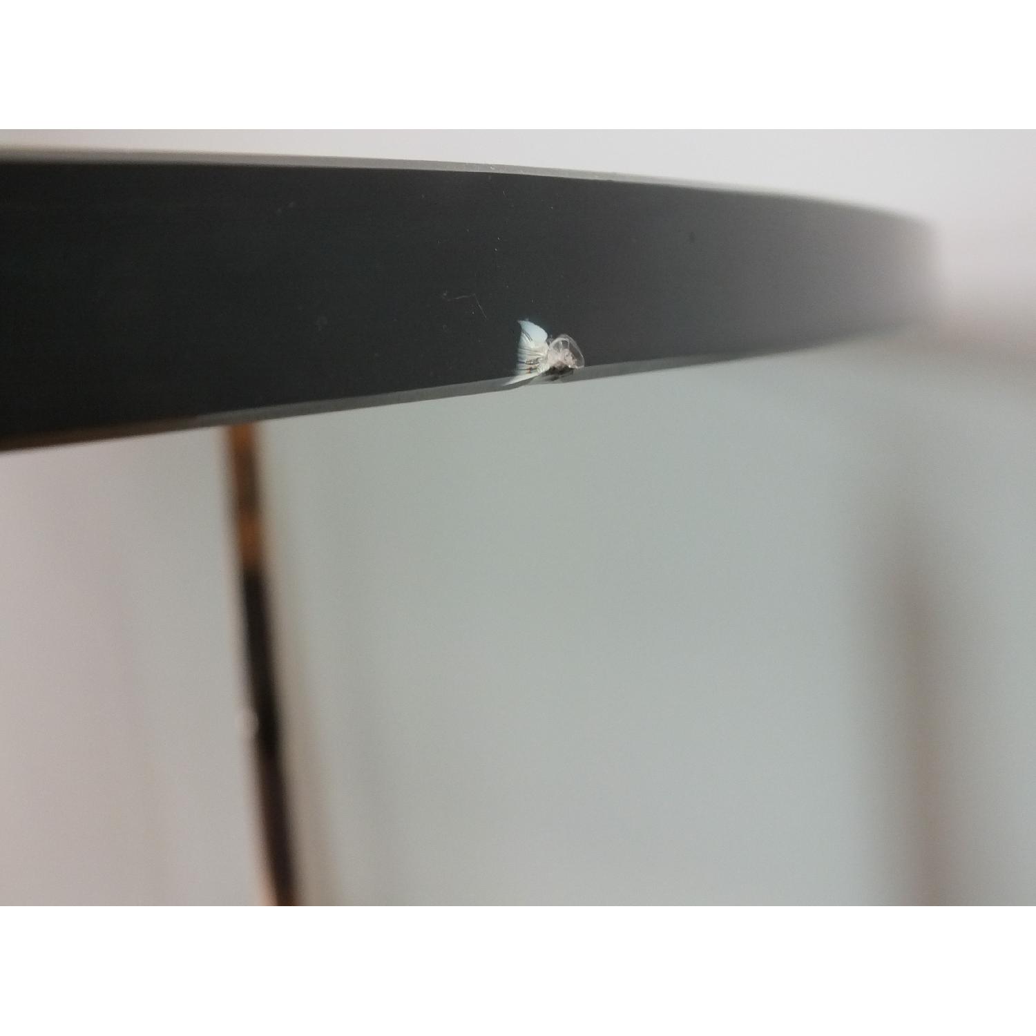 Mid-Century Modern Round Chrome Glass Coffee Table - image-5