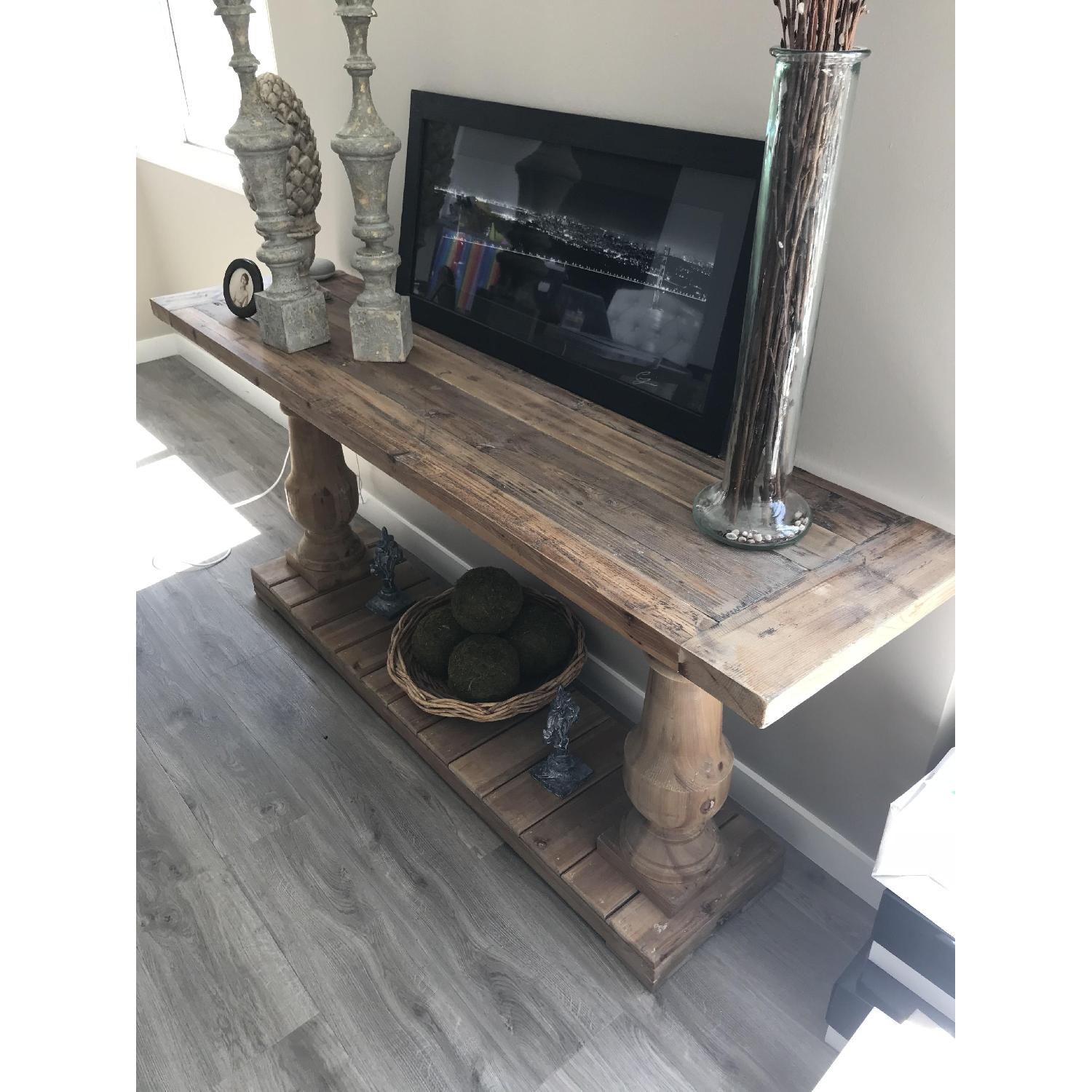 Uttermost Stratford Fir Wood Console Table - image-3