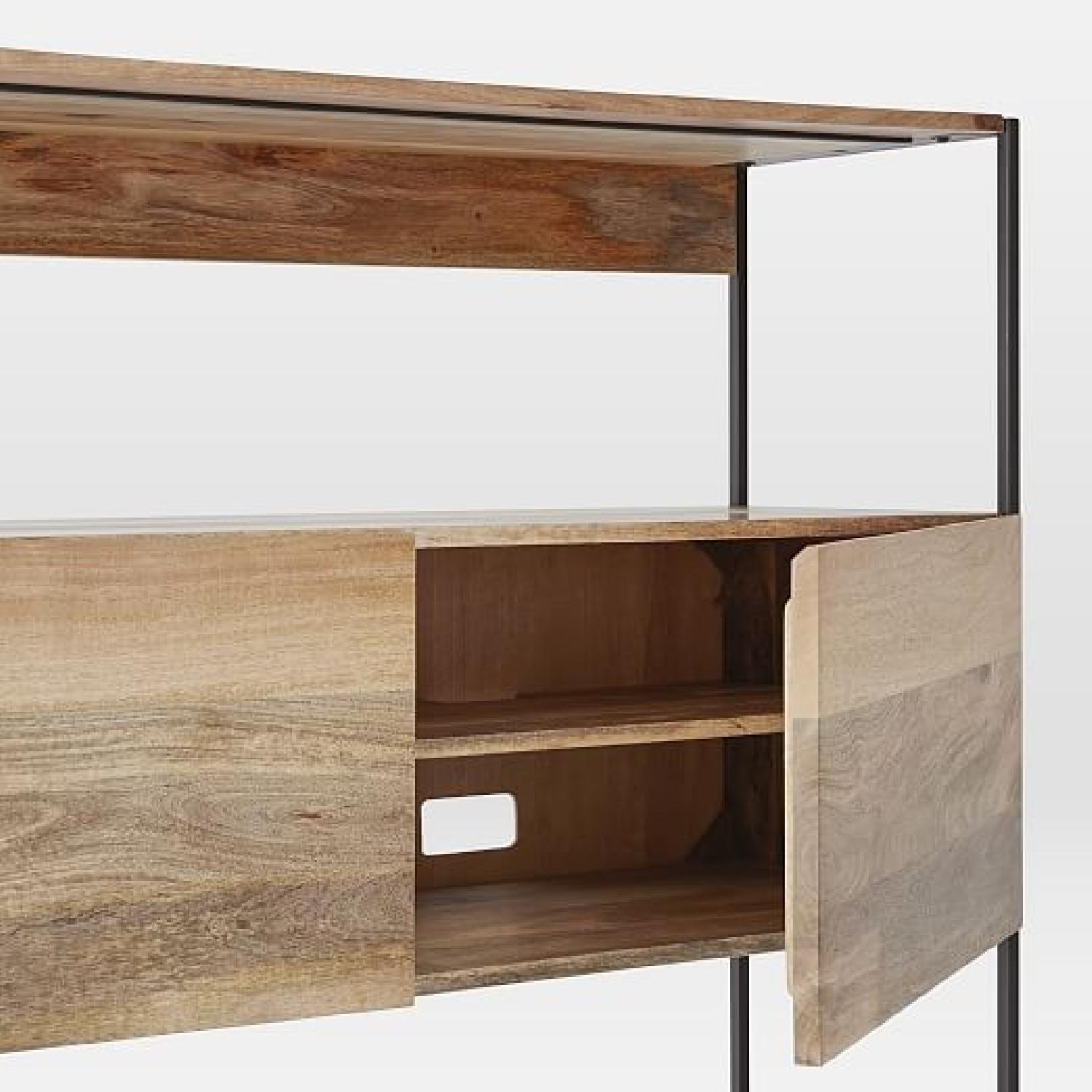 West Elm Industrial Open + Closed Modular Shelving - image-1
