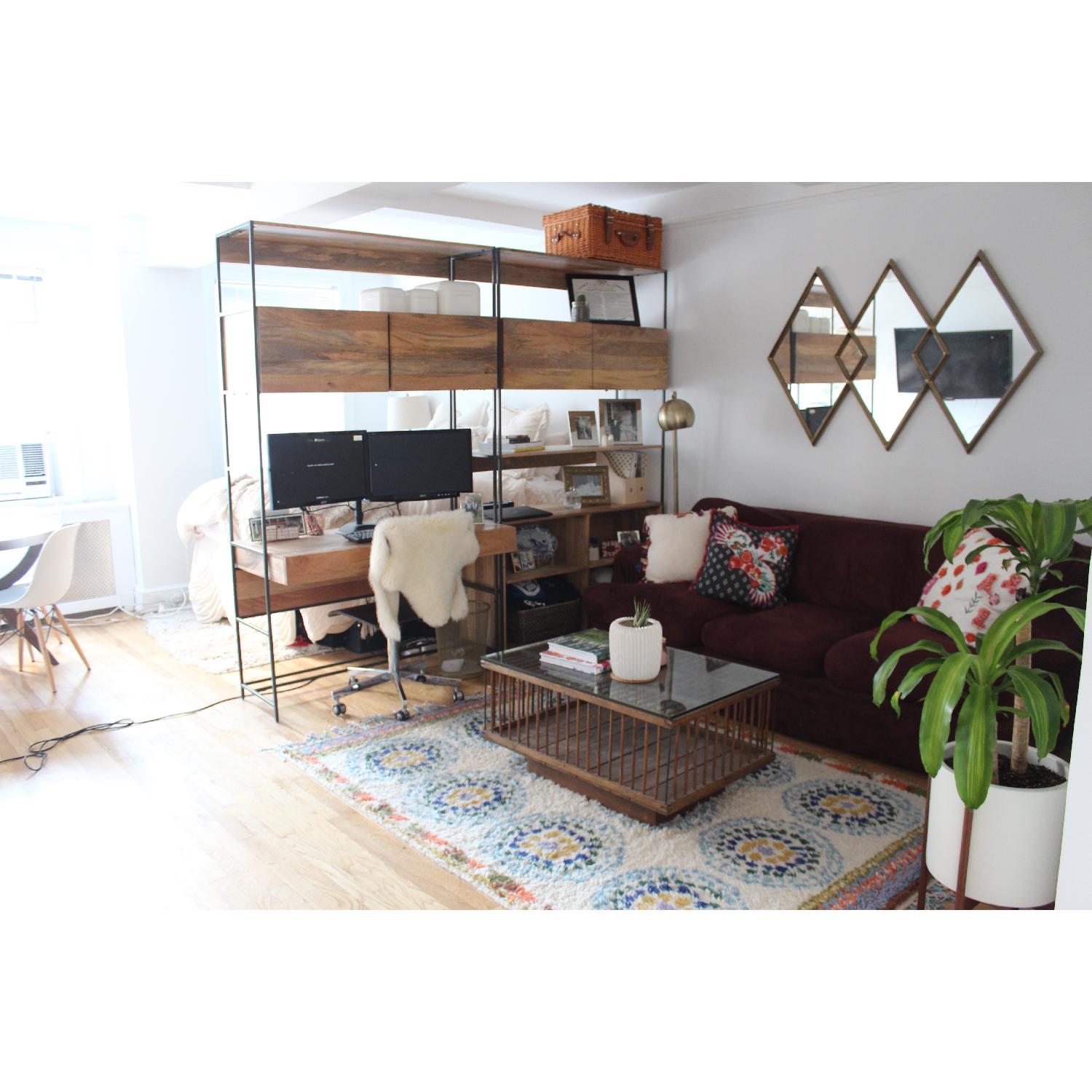 West Elm Industrial Open + Closed Modular Shelving - image-4