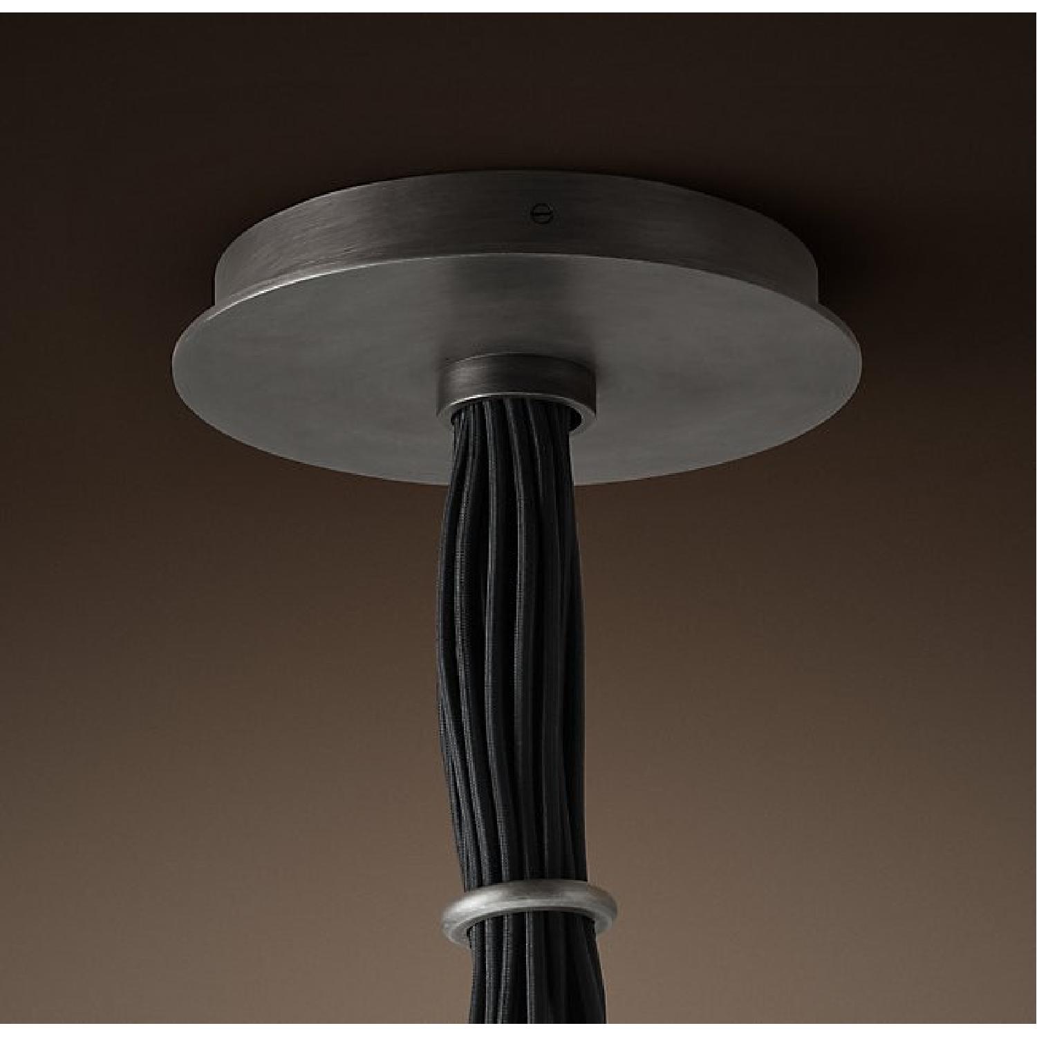 Restoration Hardware Teardrop Glass Filament Chandelier - image-2