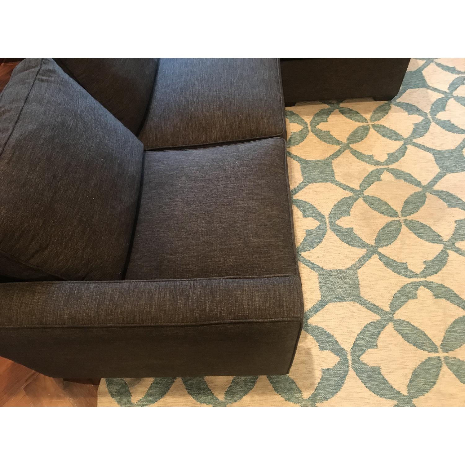 Crate & Barrel Davis 3-Seat Lounger Sofa - image-3