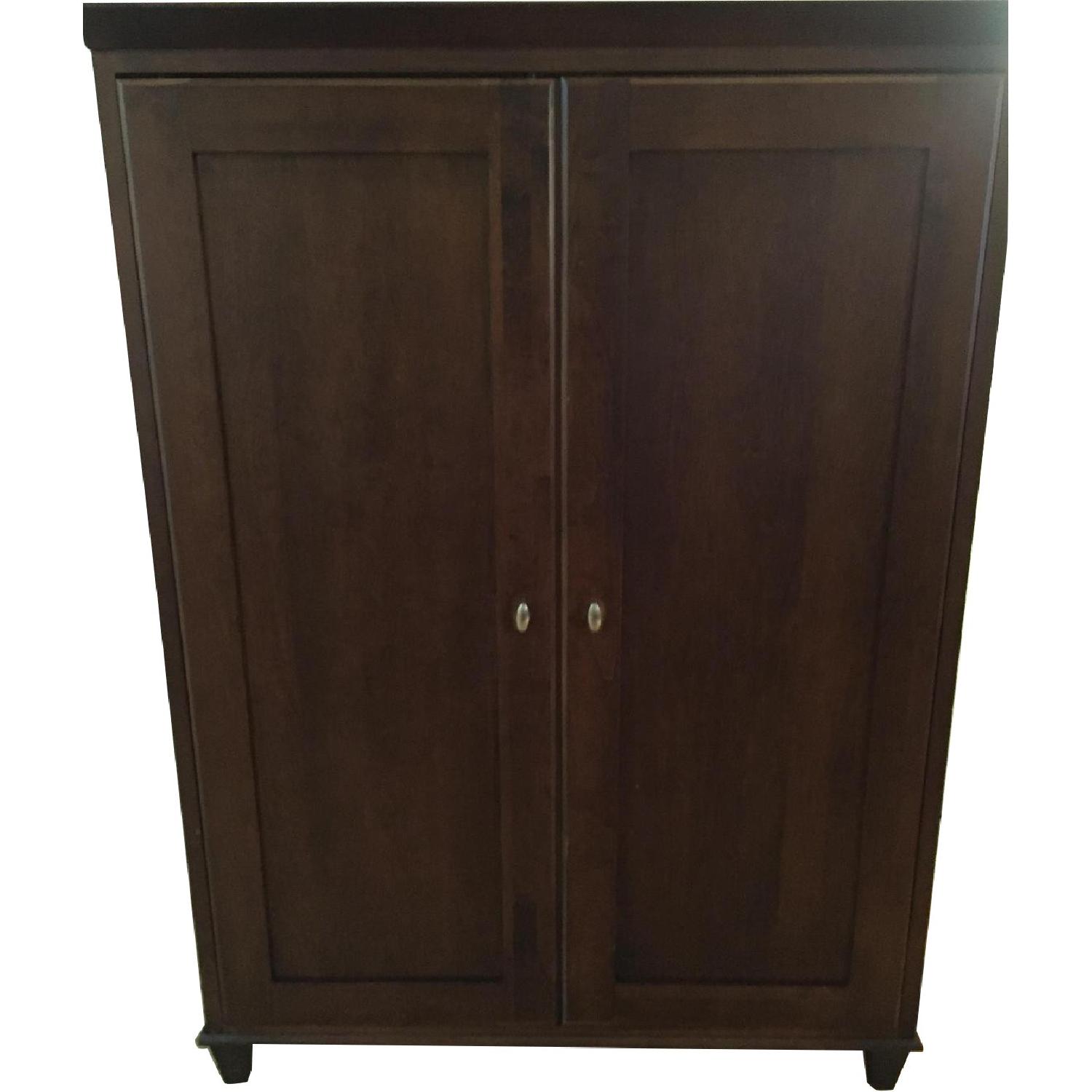 Ethan Allen Computer Armoire - image-0