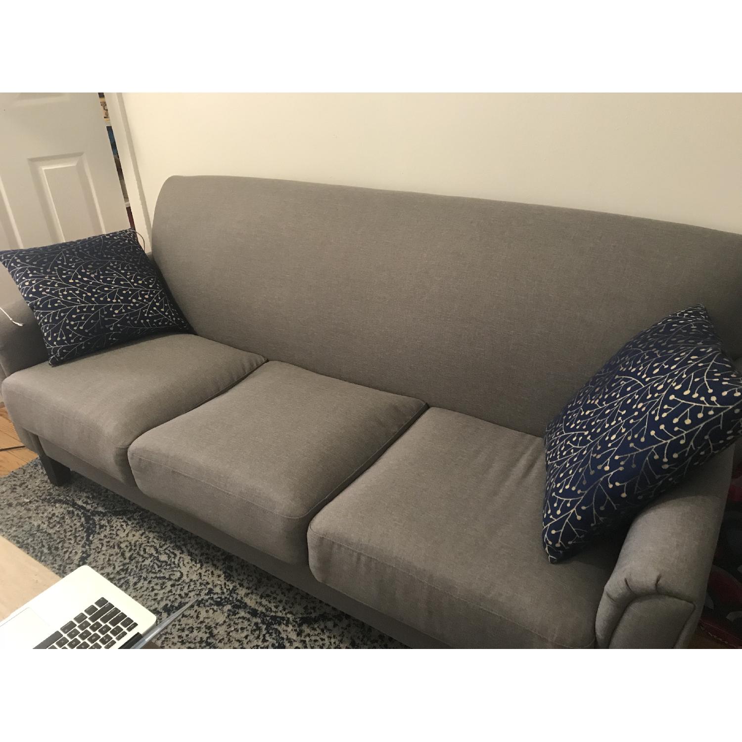 Three Posts Minisink Gray 3 Seater Sofa - image-1