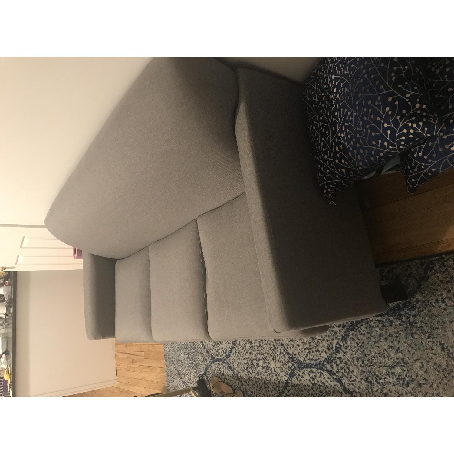 Three Posts Minisink Gray 3 Seater Sofa - image-3