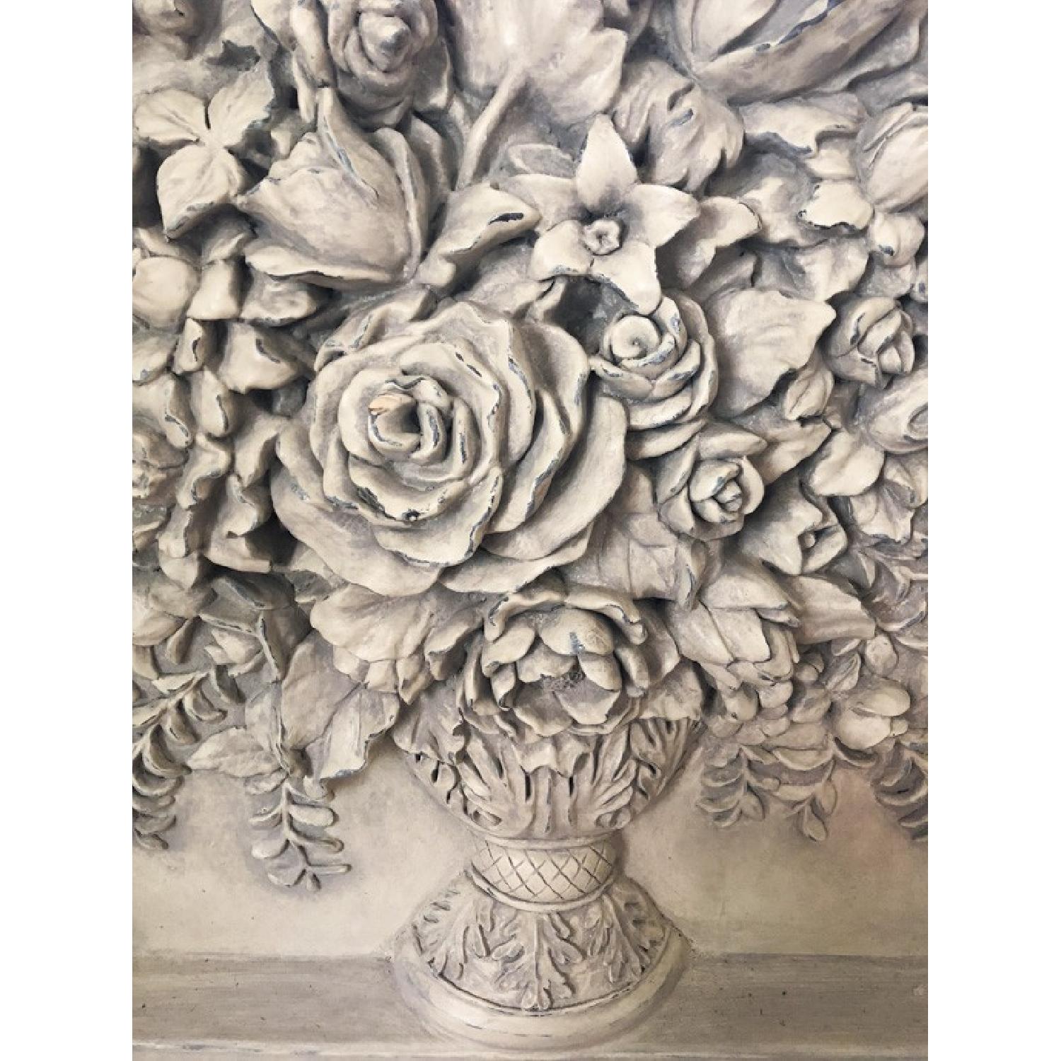 Horchow Flower Wall Sculpture Art - image-3